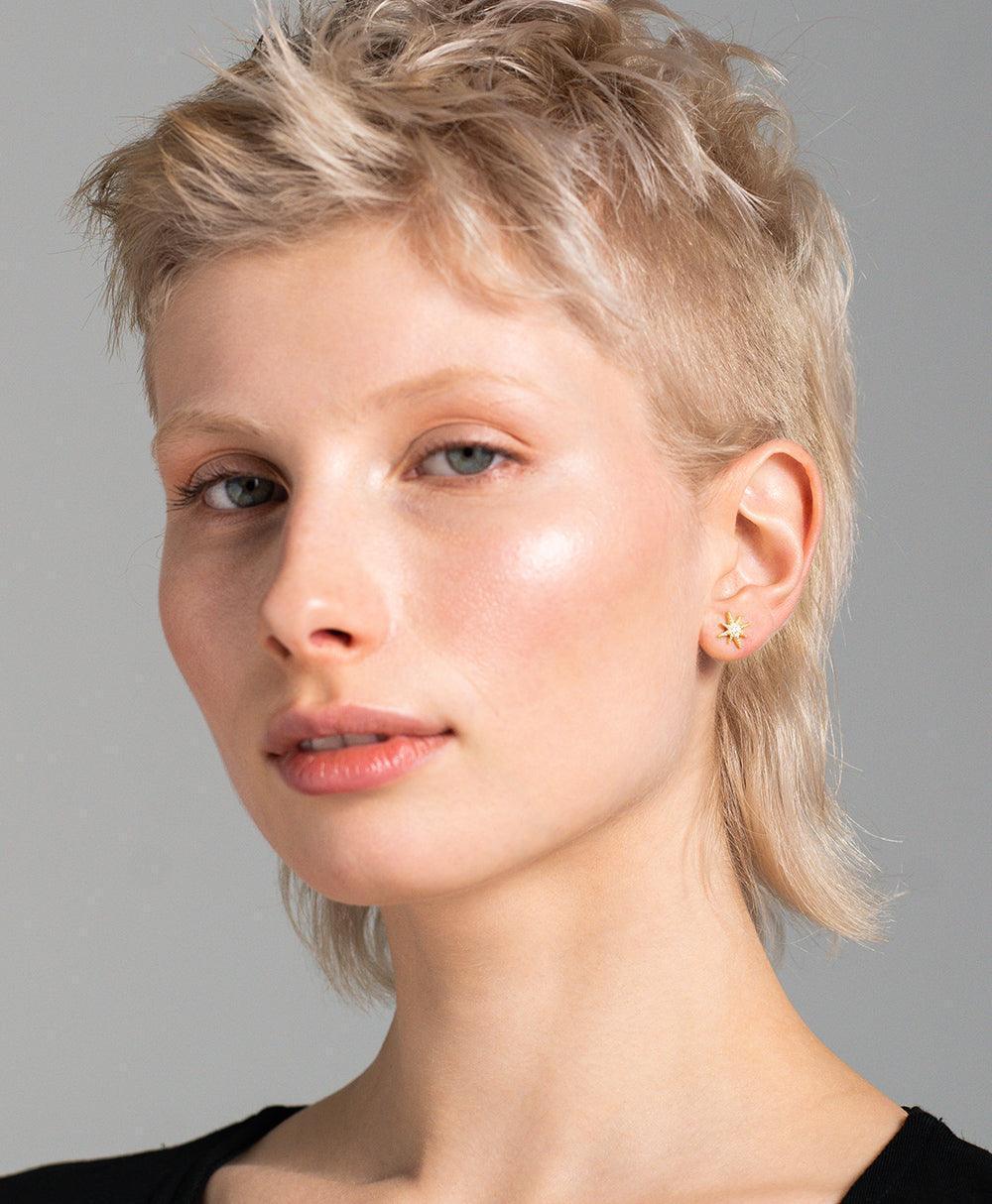 Hedda Earrings 18ct Gold Plated、mySite、botmansion