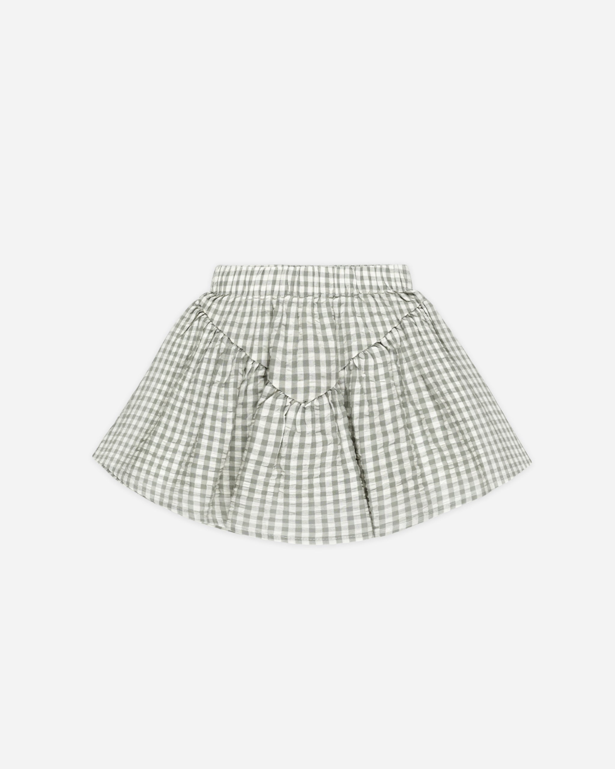  Sparrow Skirt || Eucalyptus Gingham、mySite、layawaytickets