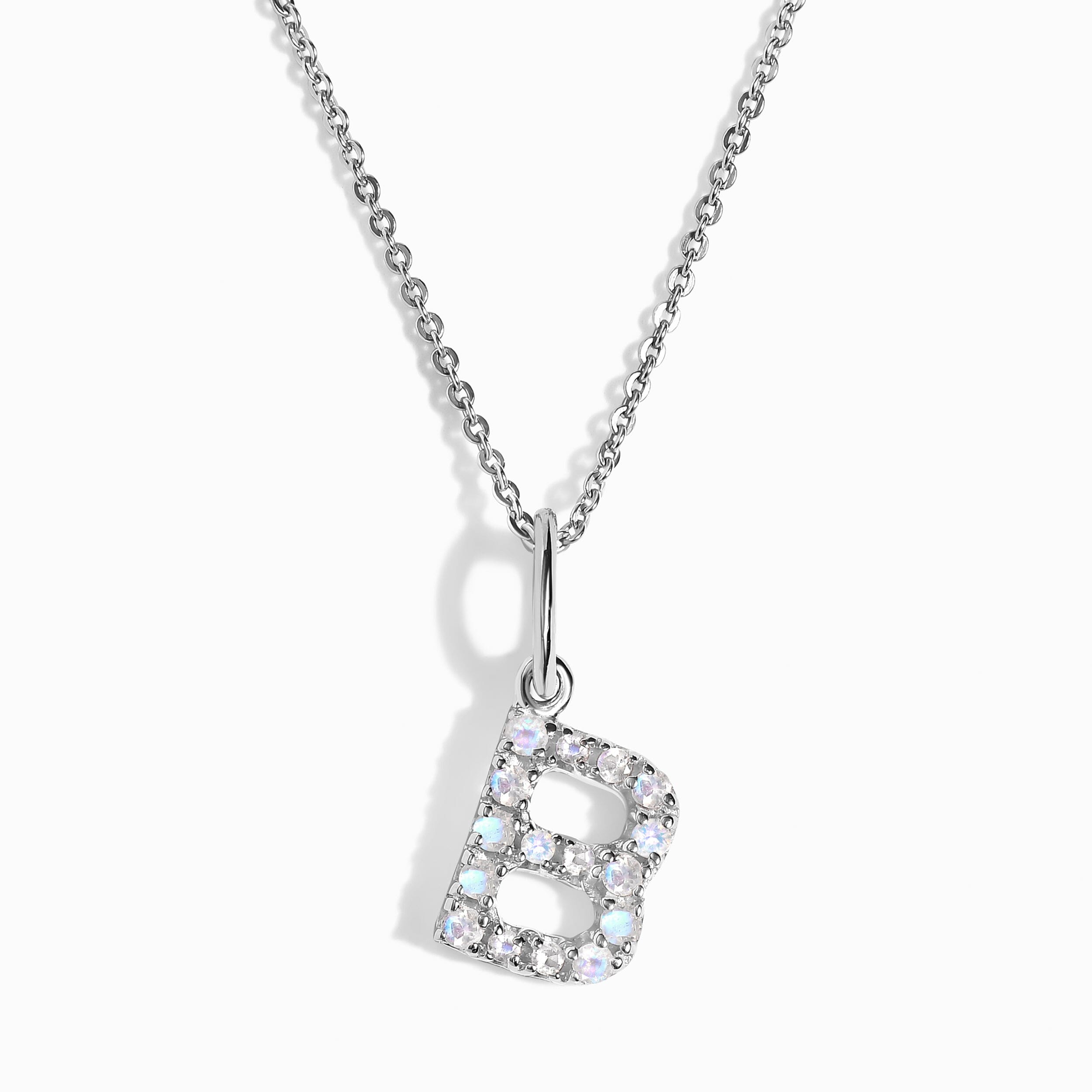 Moonstone Necklace - Alphabet、mySite、hinf8tx79
