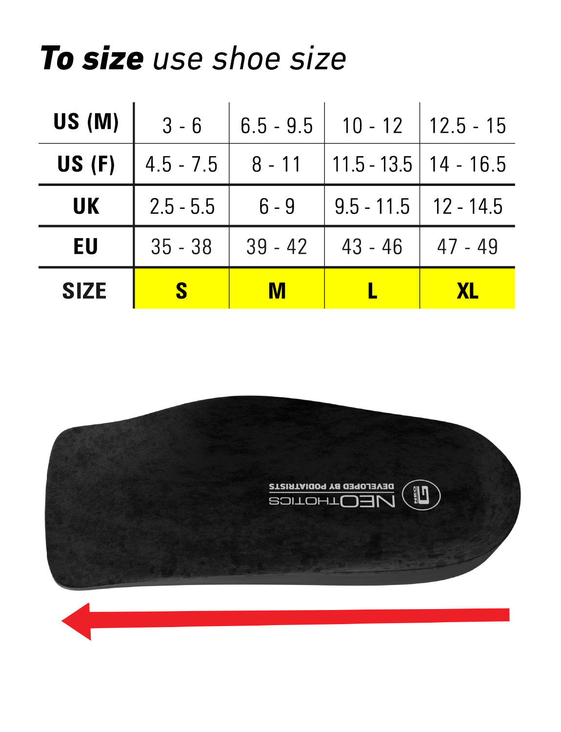  NeoThotics Pro-Expert 3/4 Length Orthotic Insoles、mySite、preschool7hills