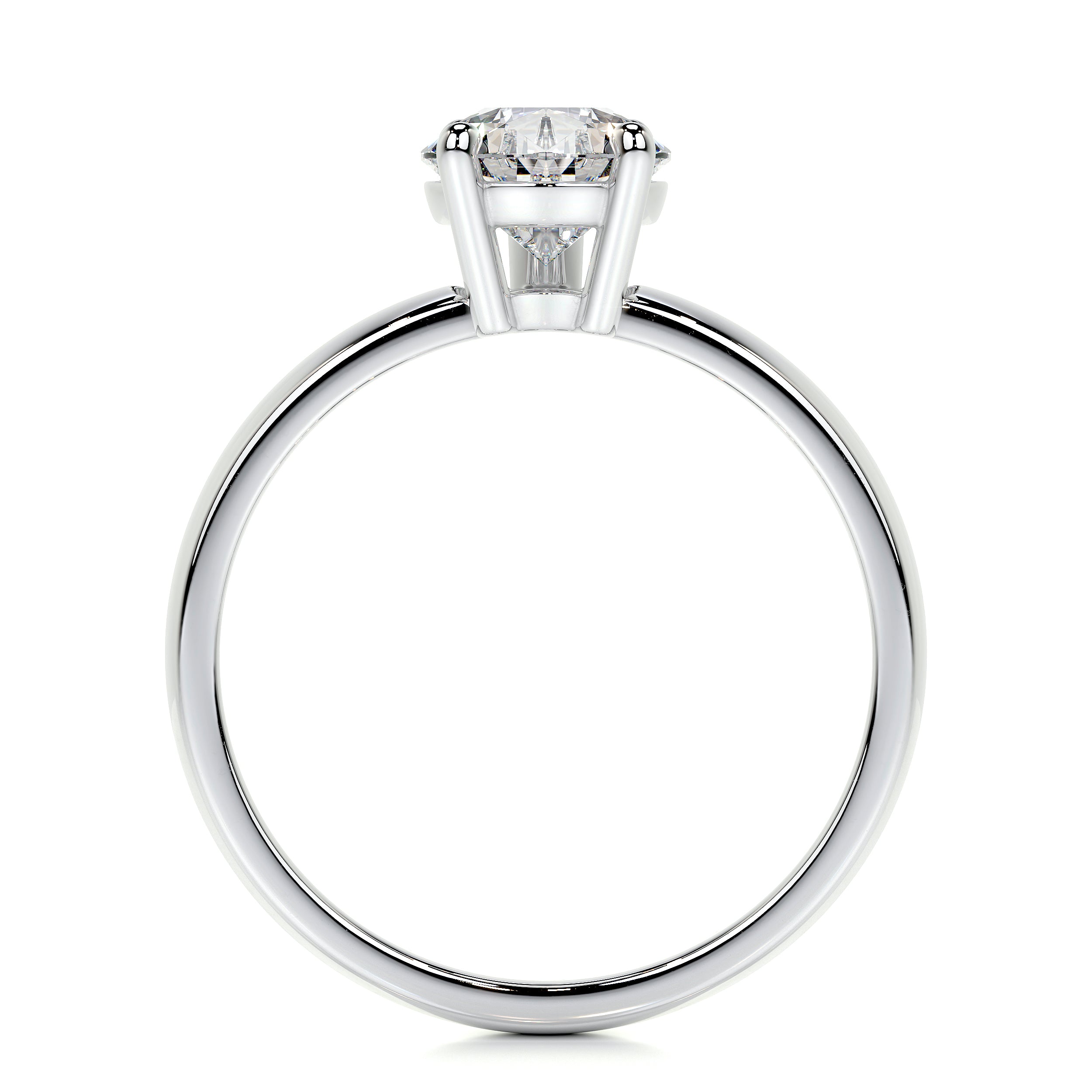 Hannah Lab Grown Diamond Ring -14K White Gold、mySite、hinf8tx79