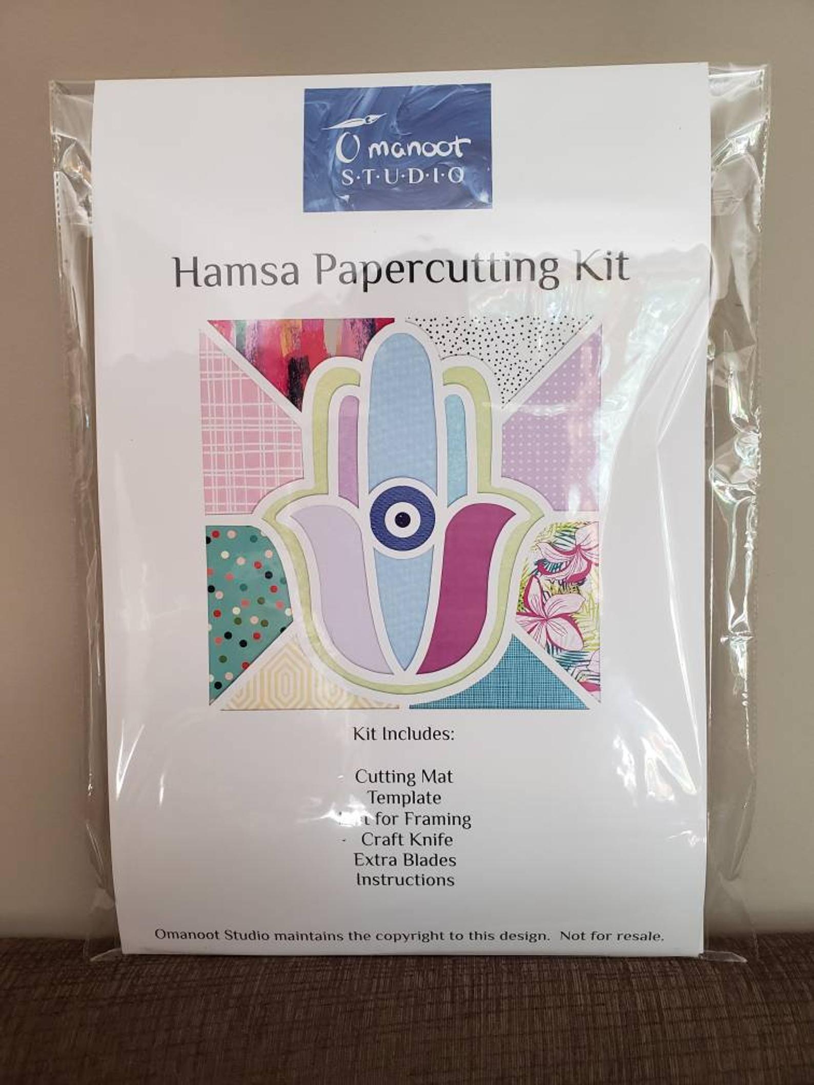 DIY Hamsa Papercutting Kit、mySite、topwebapps