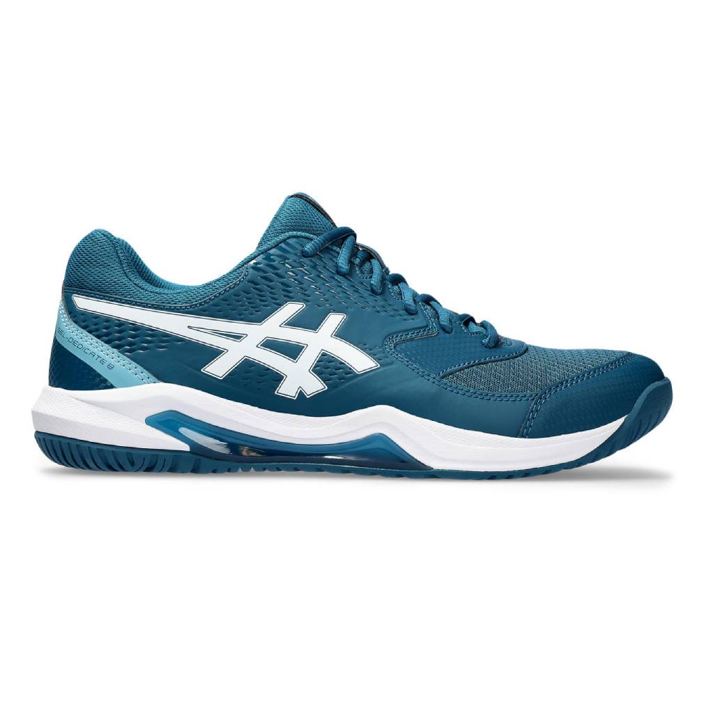 Asics Gel Dedicate 8 Men's Tennis Shoe (Teal/White)、mySite、neckold