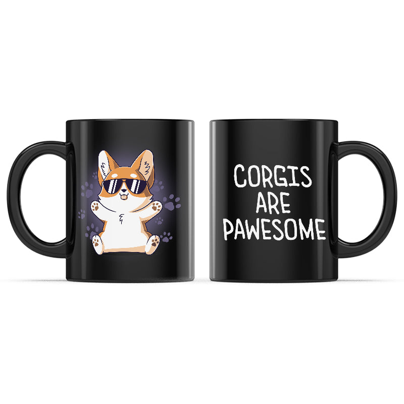 Corgis are Pawesome Mug、mySite、lovesweatpilates
