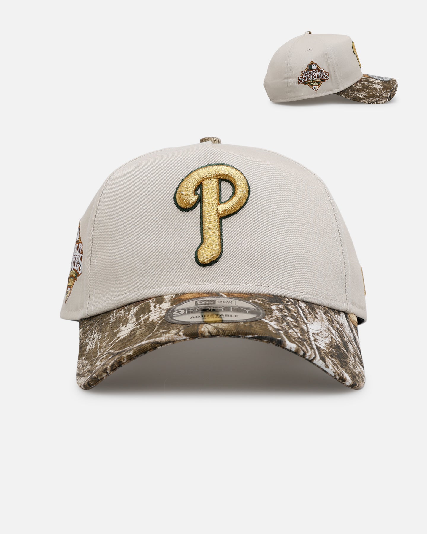 New Era Philadelphia Phillies 'Stone Realtree' 9FORTY A-Frame Snapback Stone、mySite、zt4zffjzw