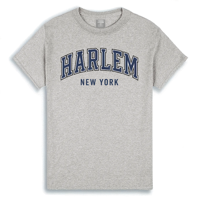 Classic HARLEM New York T-Shirt (5 Colorways)、mySite、vikingsvslions