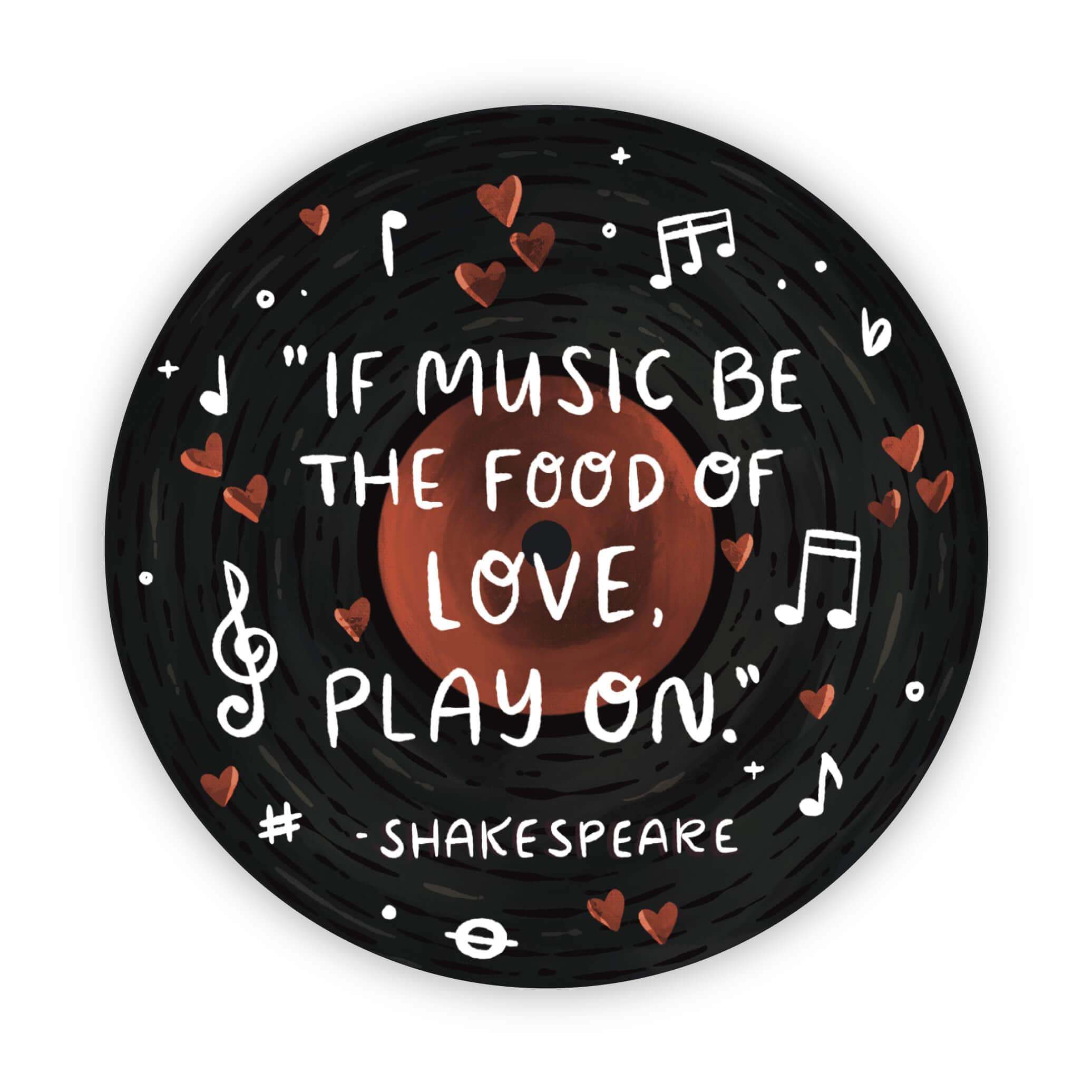  If music be the food of love, play on - Shakespeare quote、mySite、ghnorth