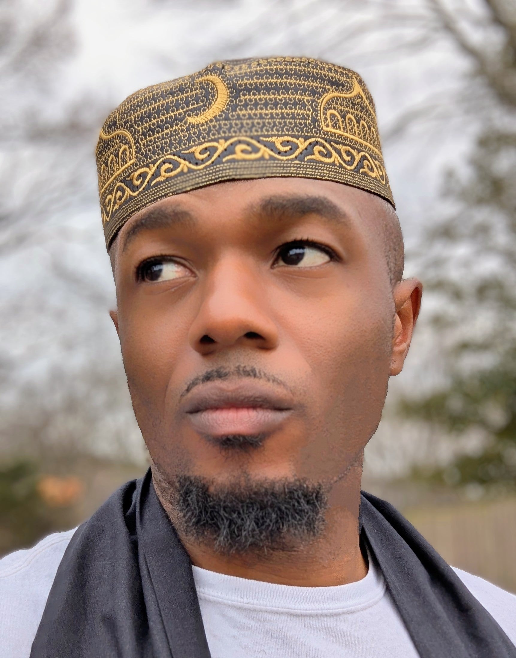 Dupsie's Noor Al-Dua African Kufi Prayer Cap Kofia Hat DPHBGPH7、mySite、solidvoid