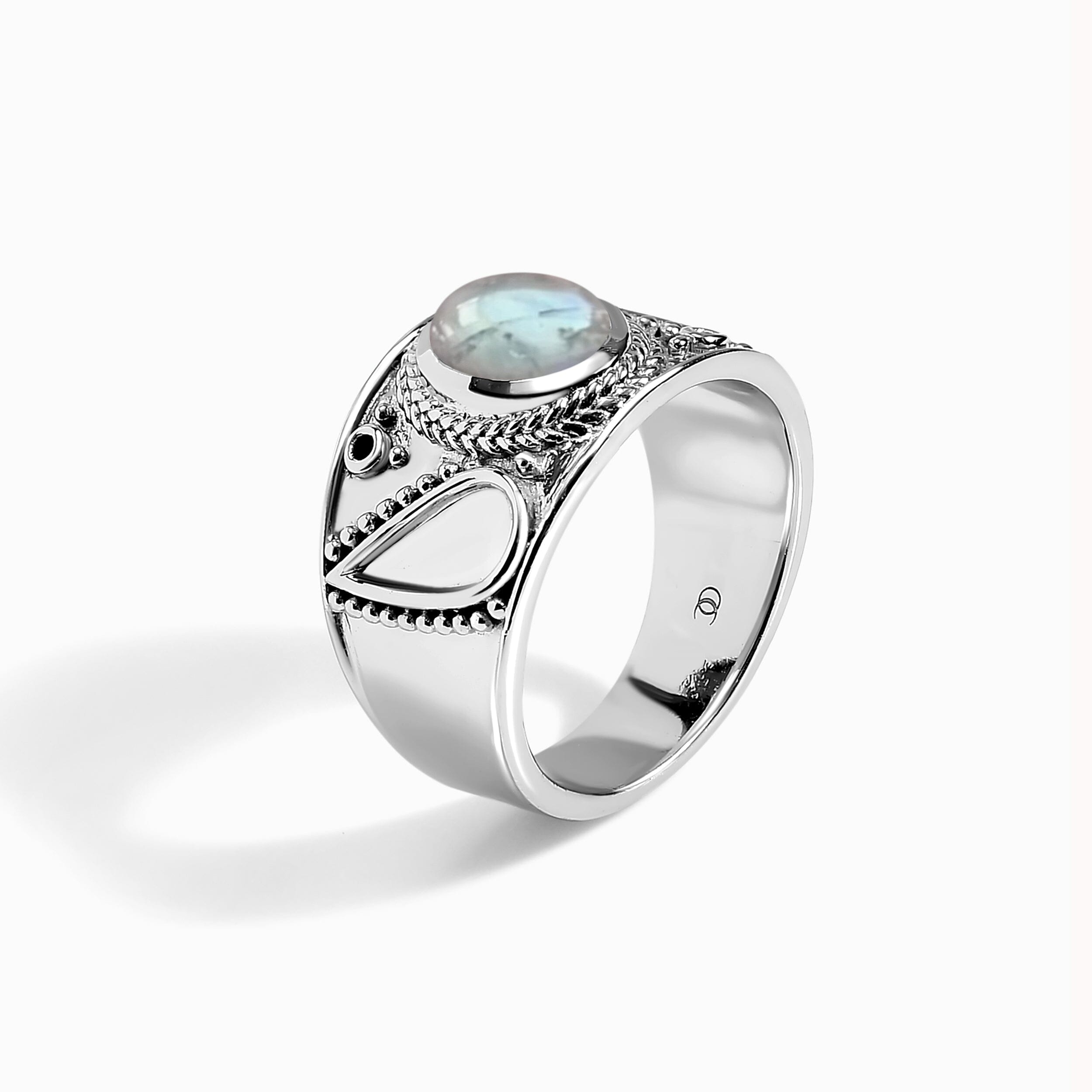 Moonstone Ring - Cosmic Love、mySite、hinf8tx79