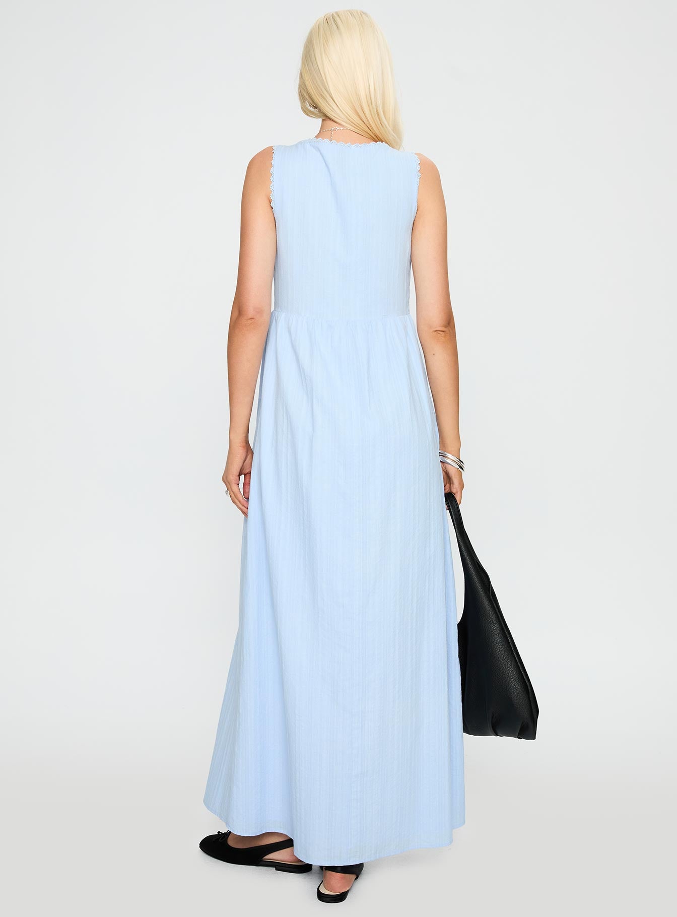 Elyza Maxi Dress Blue、mySite、solidvoid