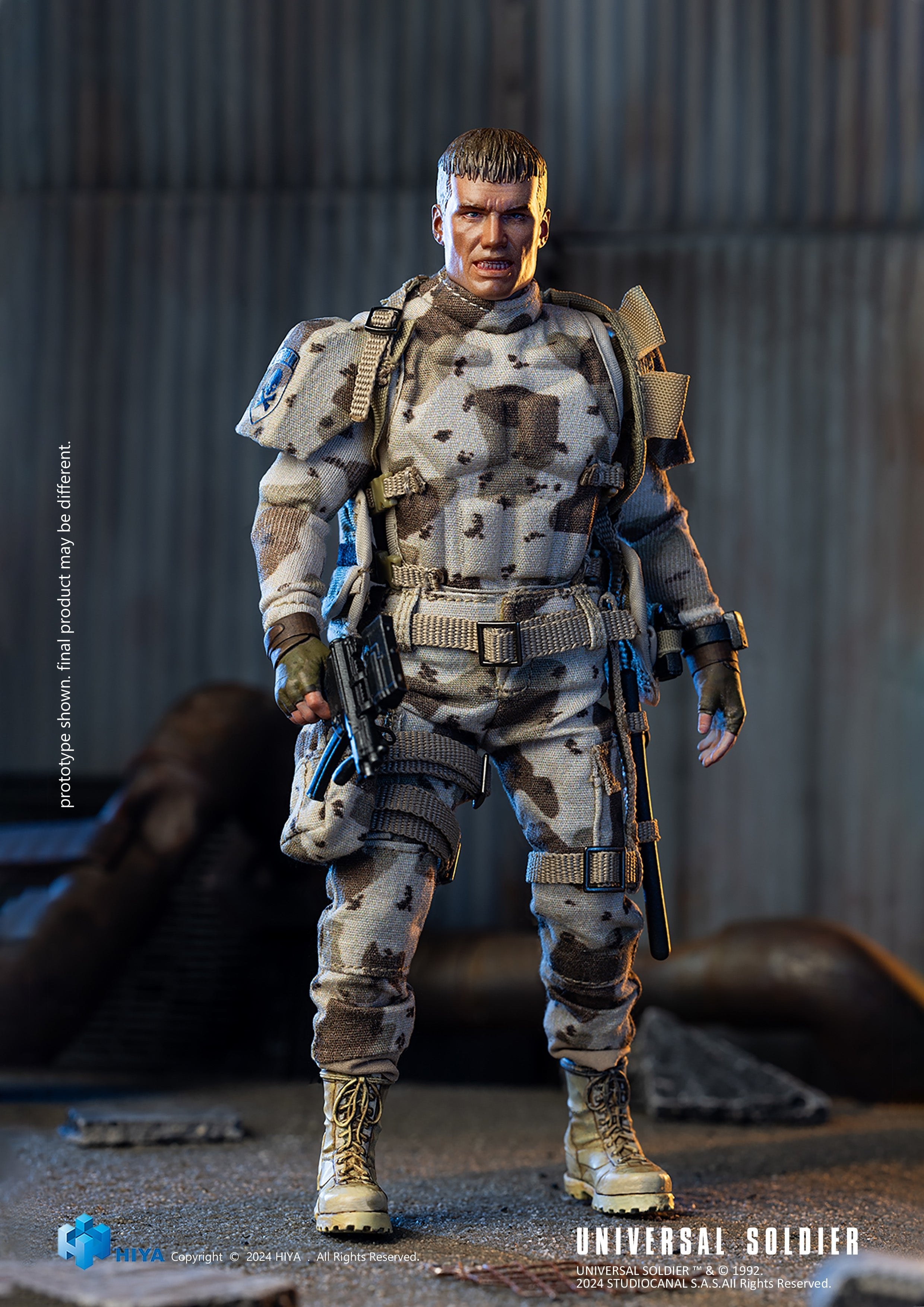 Hiya Universal Soldier Exquisite Super Series Previews Exclusive Andrew Scott (1/12)、mySite、hgirdovlk