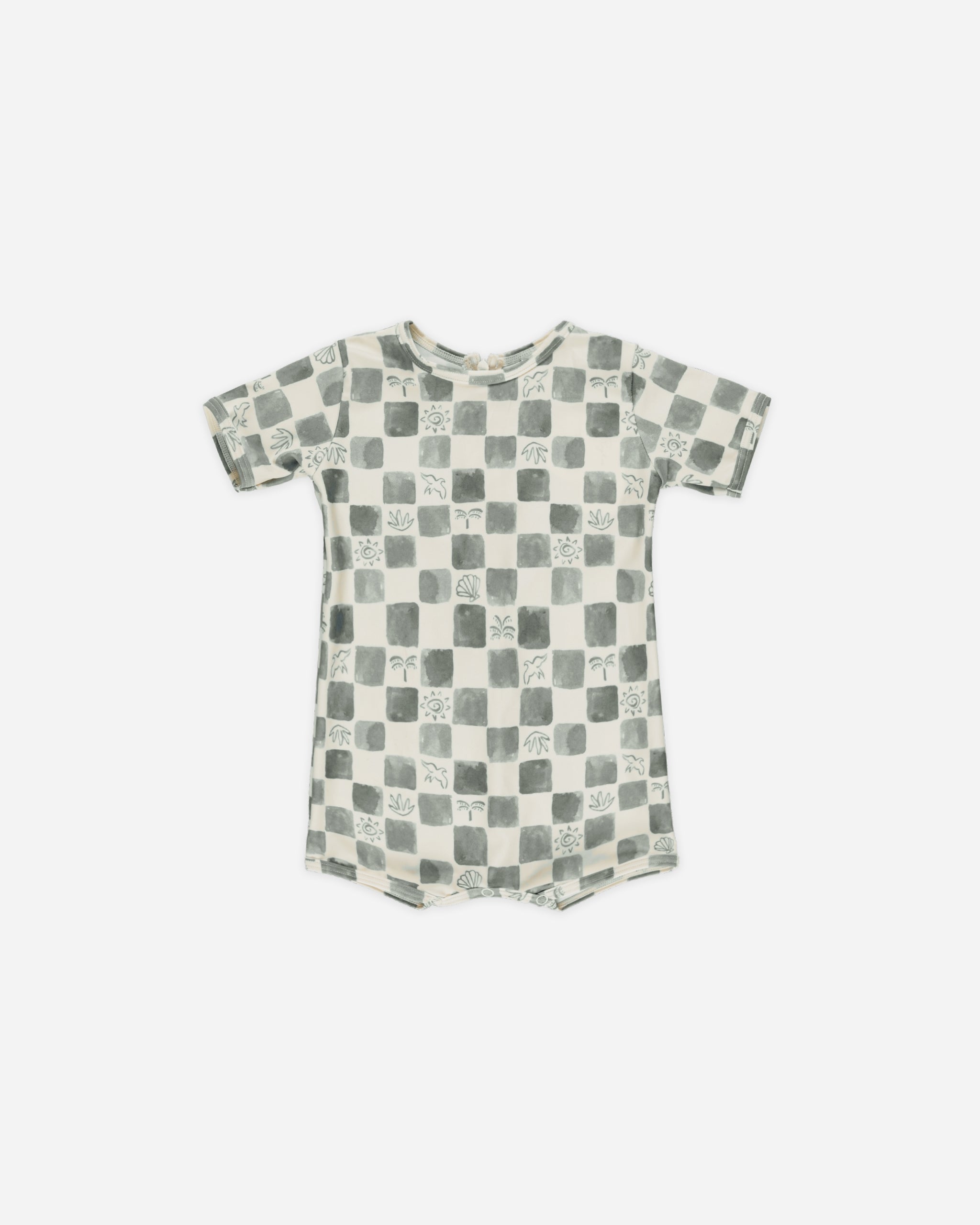  Shorty One-Piece || Coastal Check、mySite、layawaytickets