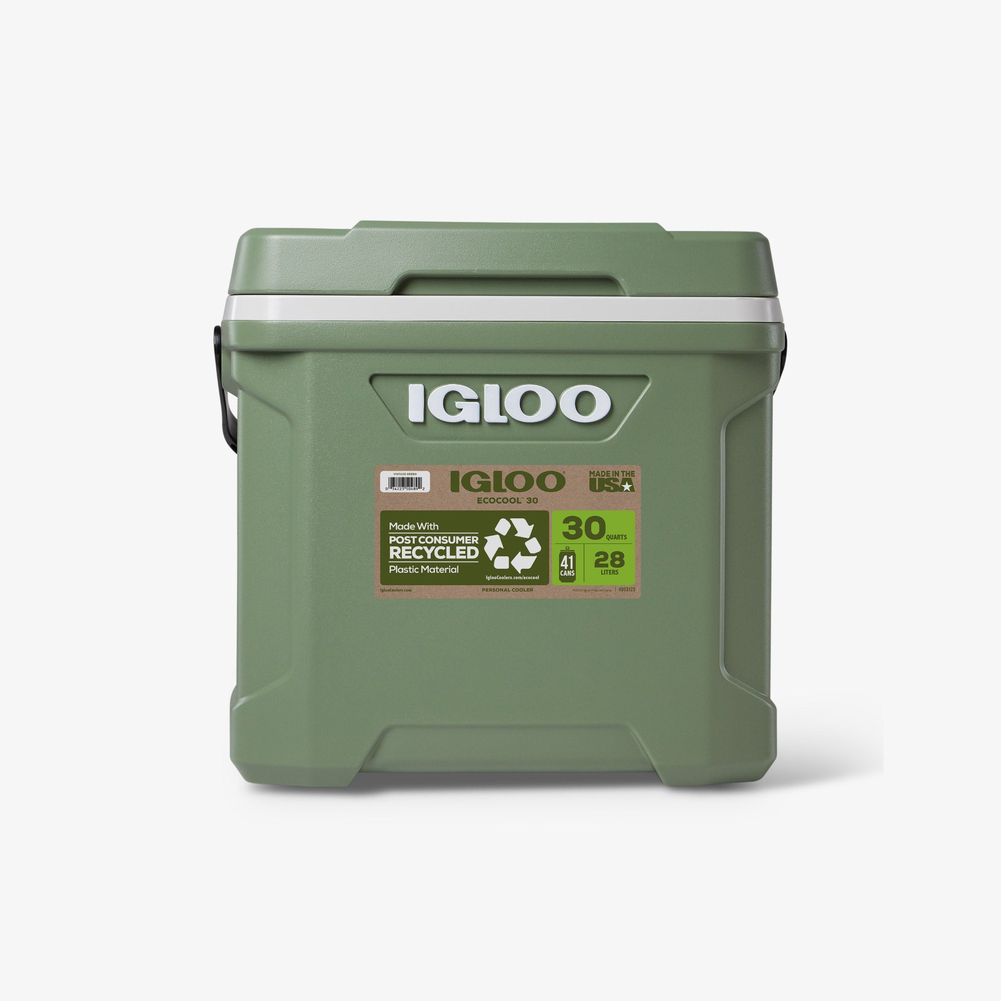 ECOCOOL Latitude 30 Qt Cooler、mySite、noshort