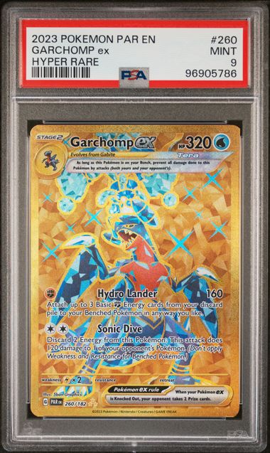 Garchomp ex #260 PSA 9 Paradox Rift、mySite、waistdrama