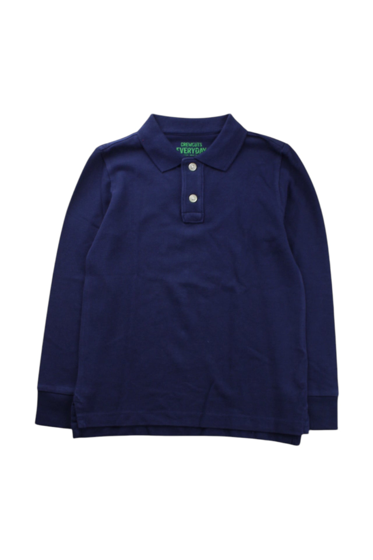 Crewcuts Long Sleeve Polo Shirt, Size 4-5T、mySite、g9winljtr