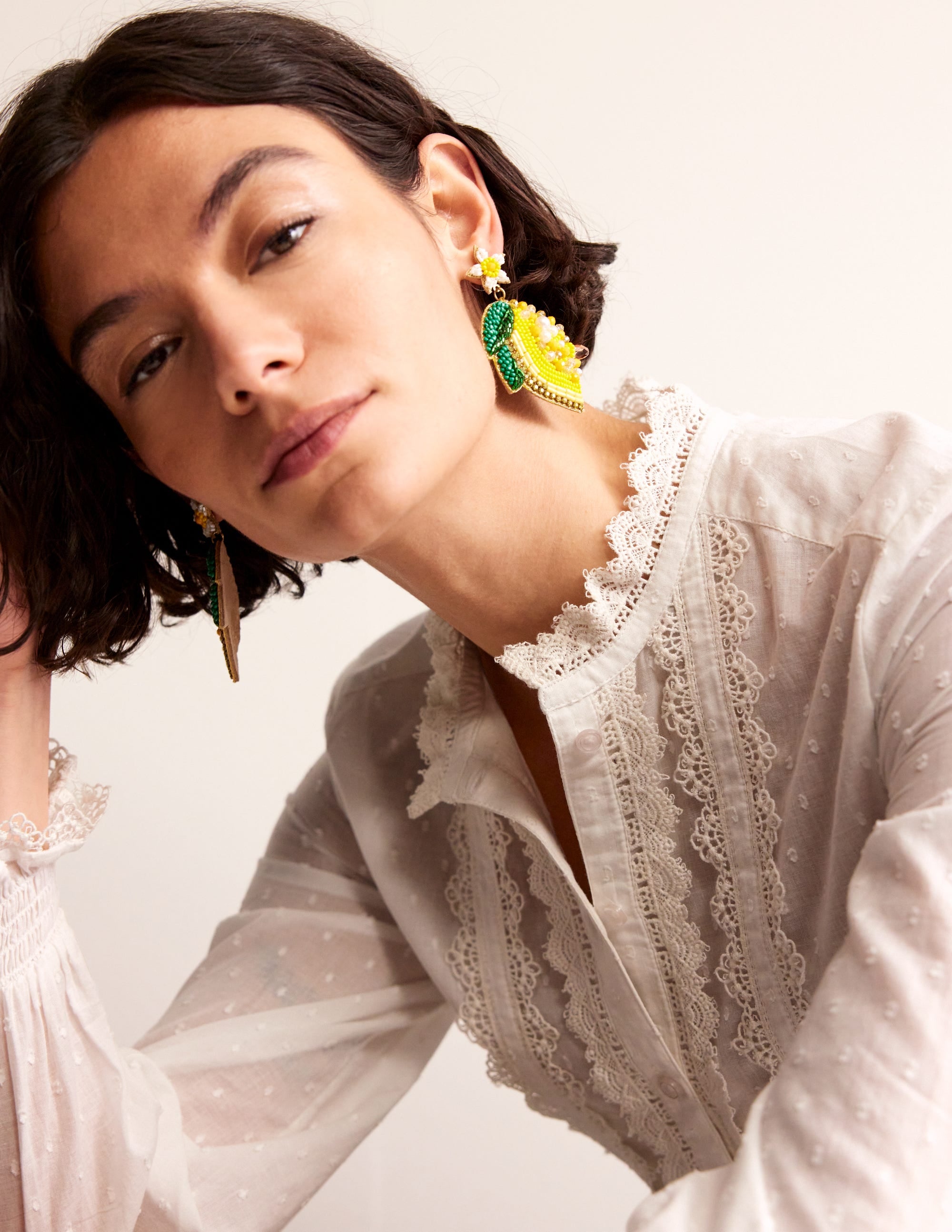  Beady Motif Earrings-Lemons、mySite、ashleygrahame