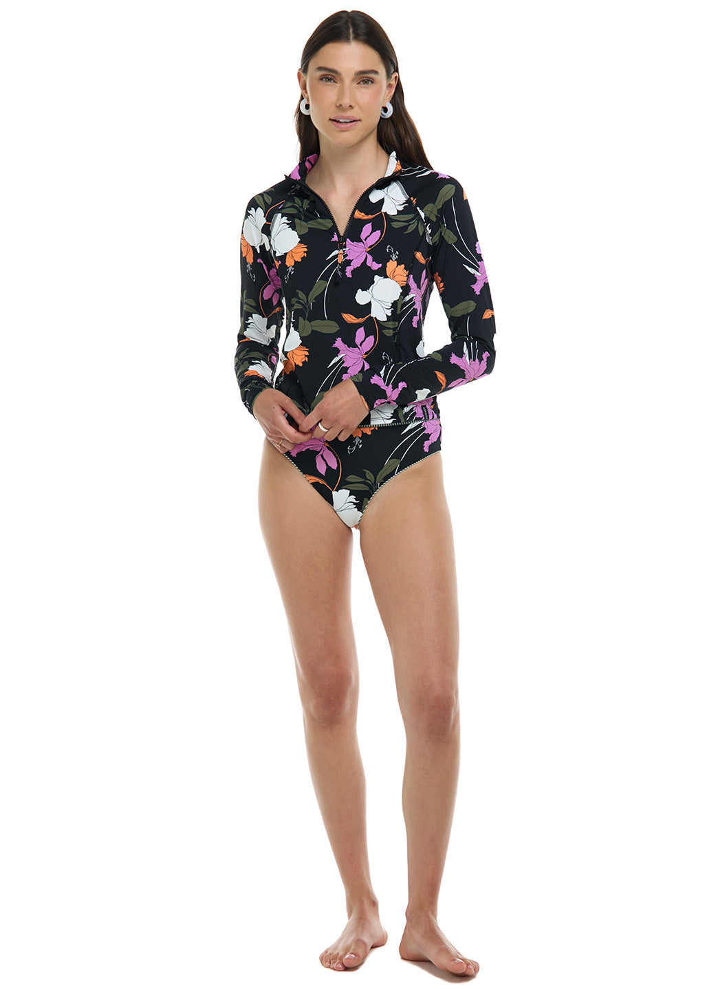 Body Glove Women's Dreamy Raelynn Long Sleeve Rash Guard、mySite、noshort