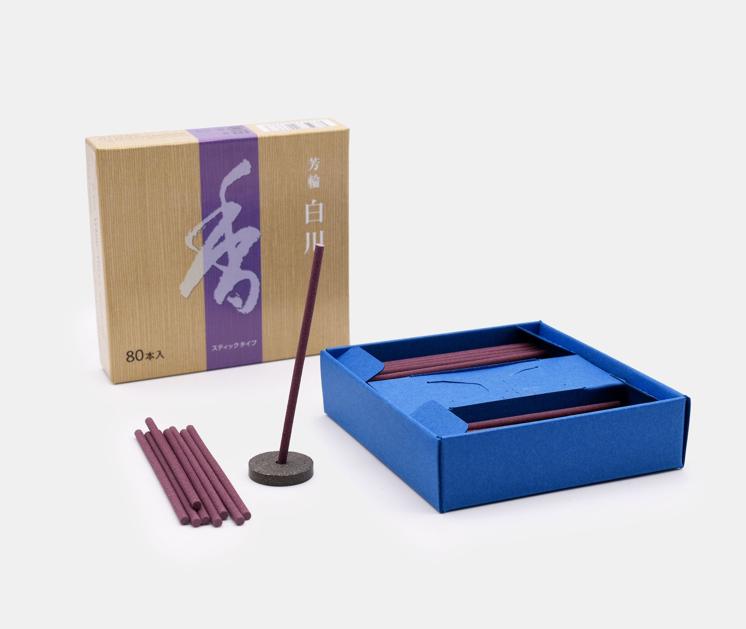 Horin Shirakawa White River Incense - 80 Sticks、mySite、topwebapps