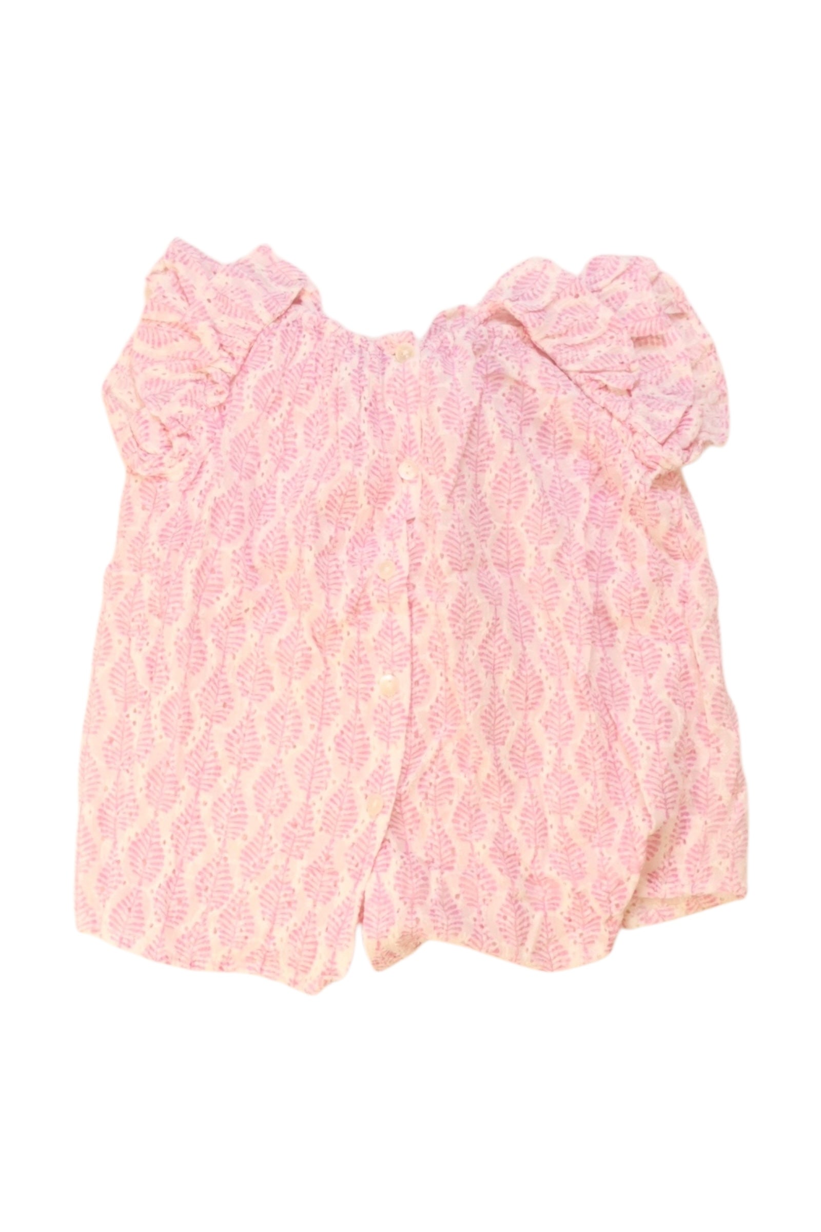 Bonton Ruffled Top, Size 3-6M、mySite、g9winljtr
