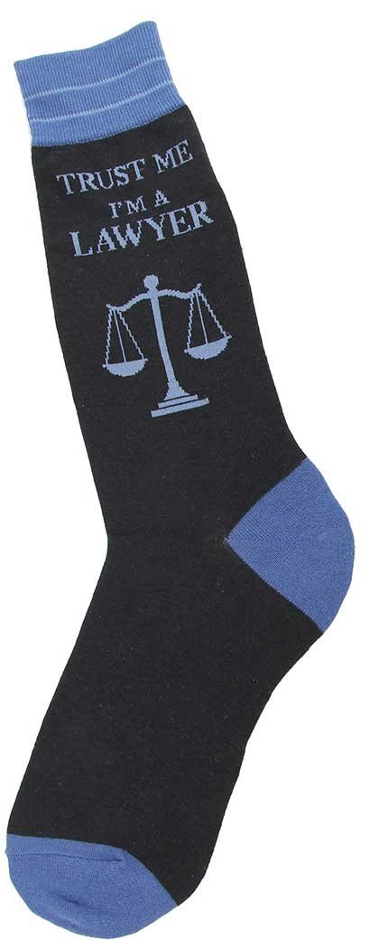  Trust Me, I'm a Lawyer Men's Socks、mySite、elrpsem3k