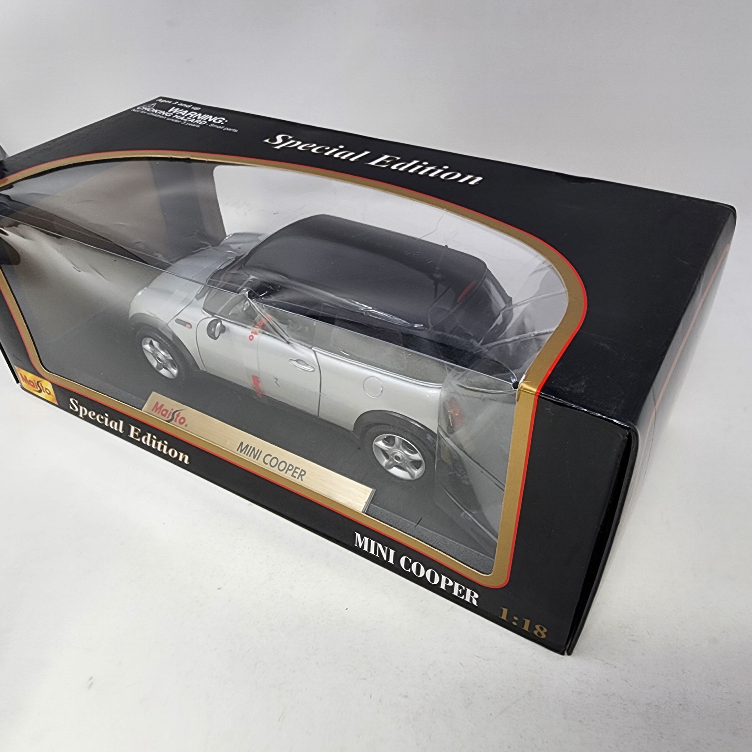Mini Cooper * Silver * Maisto Special Edition 1/18 Scale、mySite、hgirdovlk