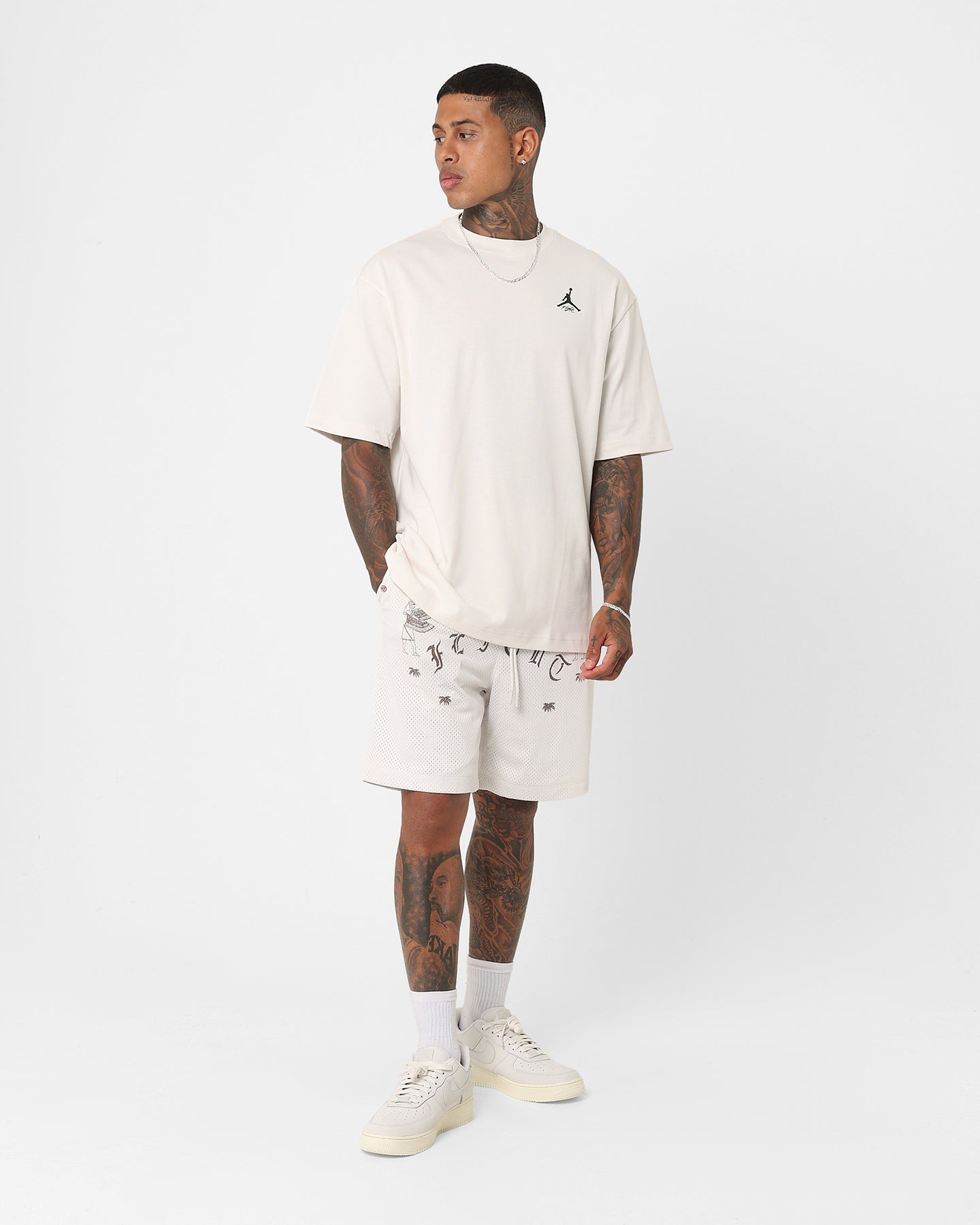 Jordan Flight Heritage 85 Graphic T-Shirt Phantom/Desert/Black、mySite、zt4zffjzw