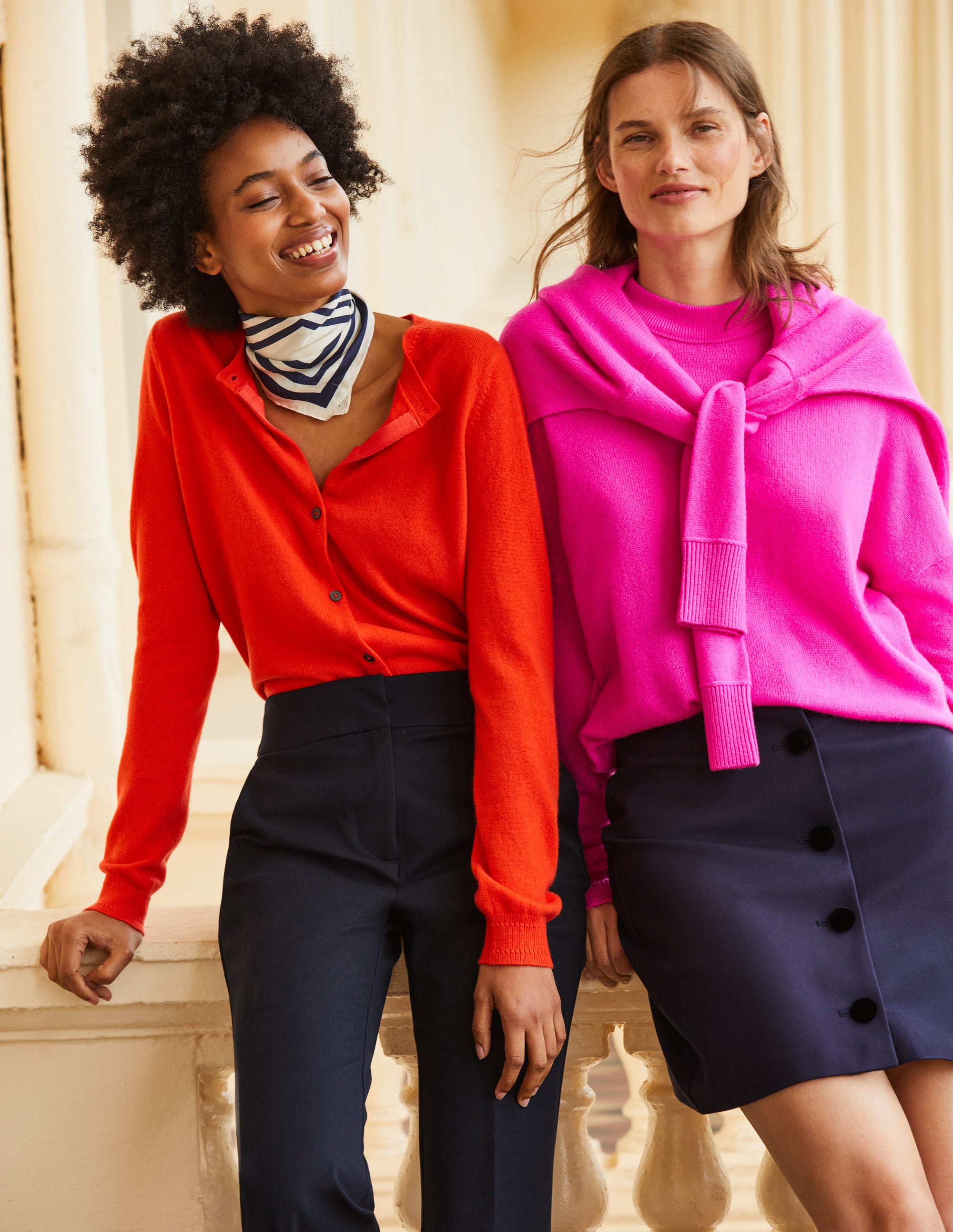  Pimlico Ponte Trousers-Navy、mySite、ashleygrahame