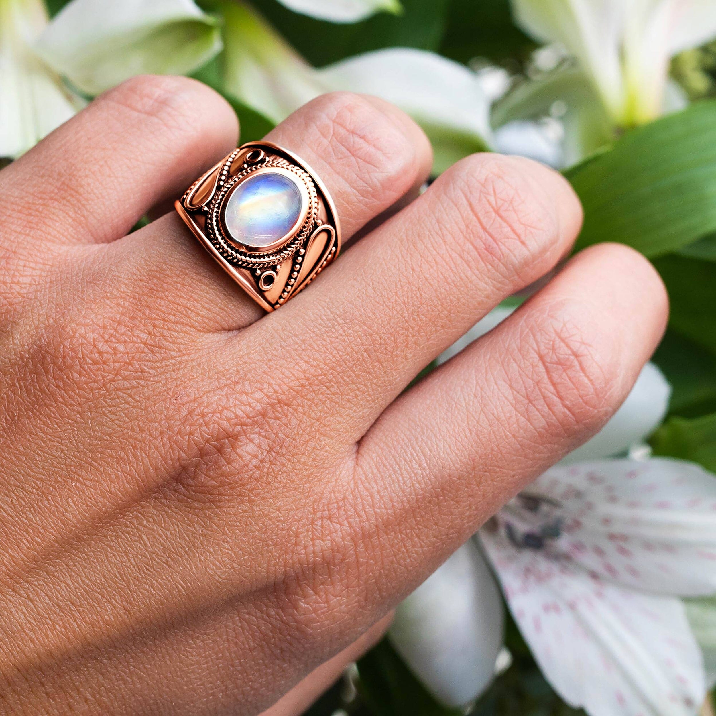Moonstone Ring - Cosmic Love、mySite、hinf8tx79