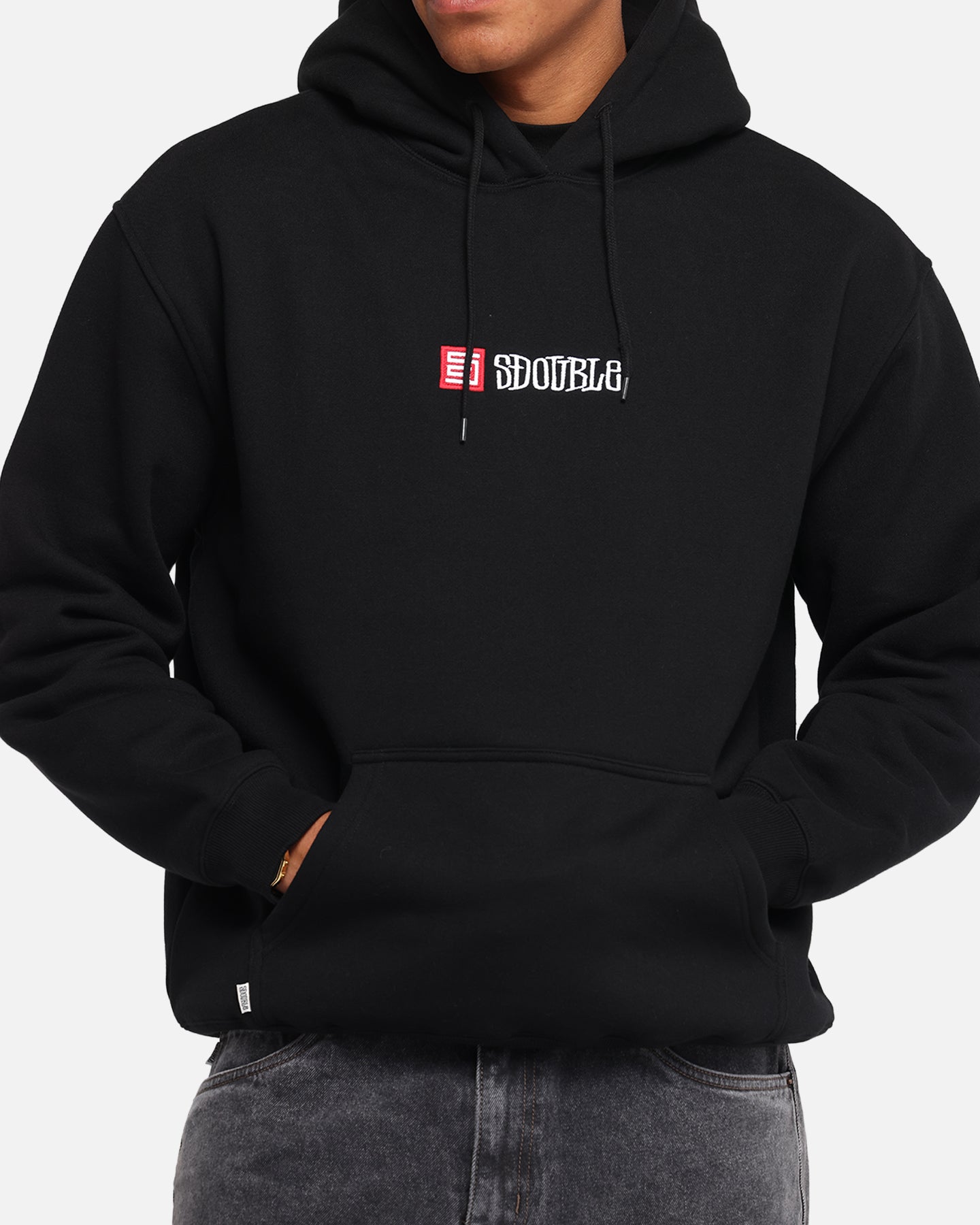 S Double S-Cube Block Hoodie Black、mySite、zt4zffjzw