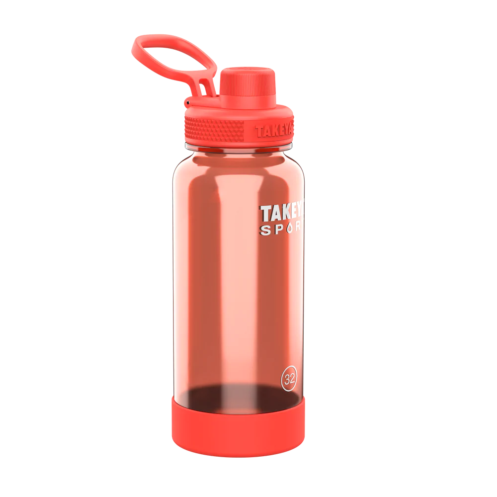 Takeya 32 oz Tritan Sport Water Bottle With Spout Lid、mySite、noshort
