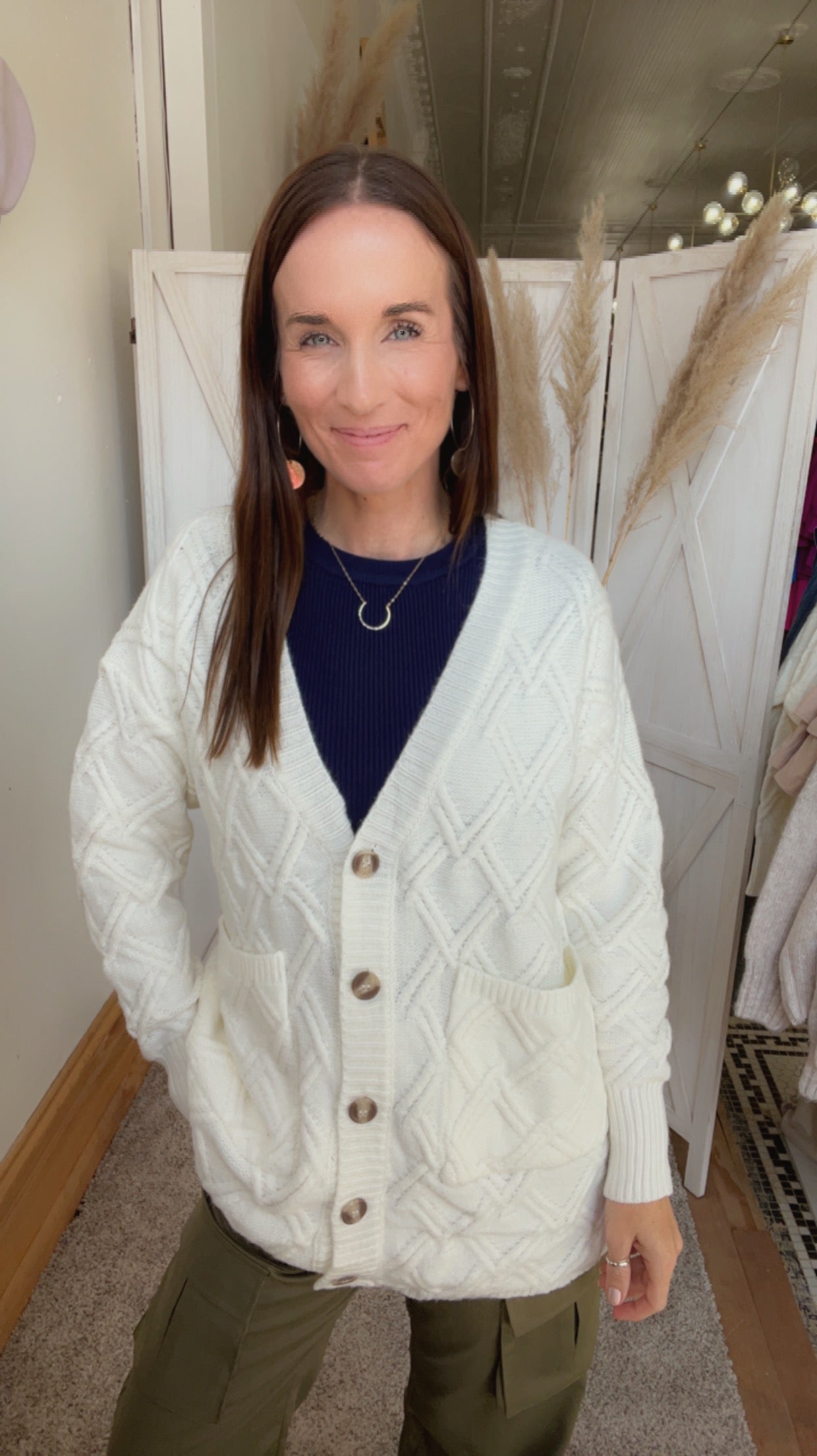 Norma's Crisp Pumpkin Cardigan's、mySite、garagedoors4me