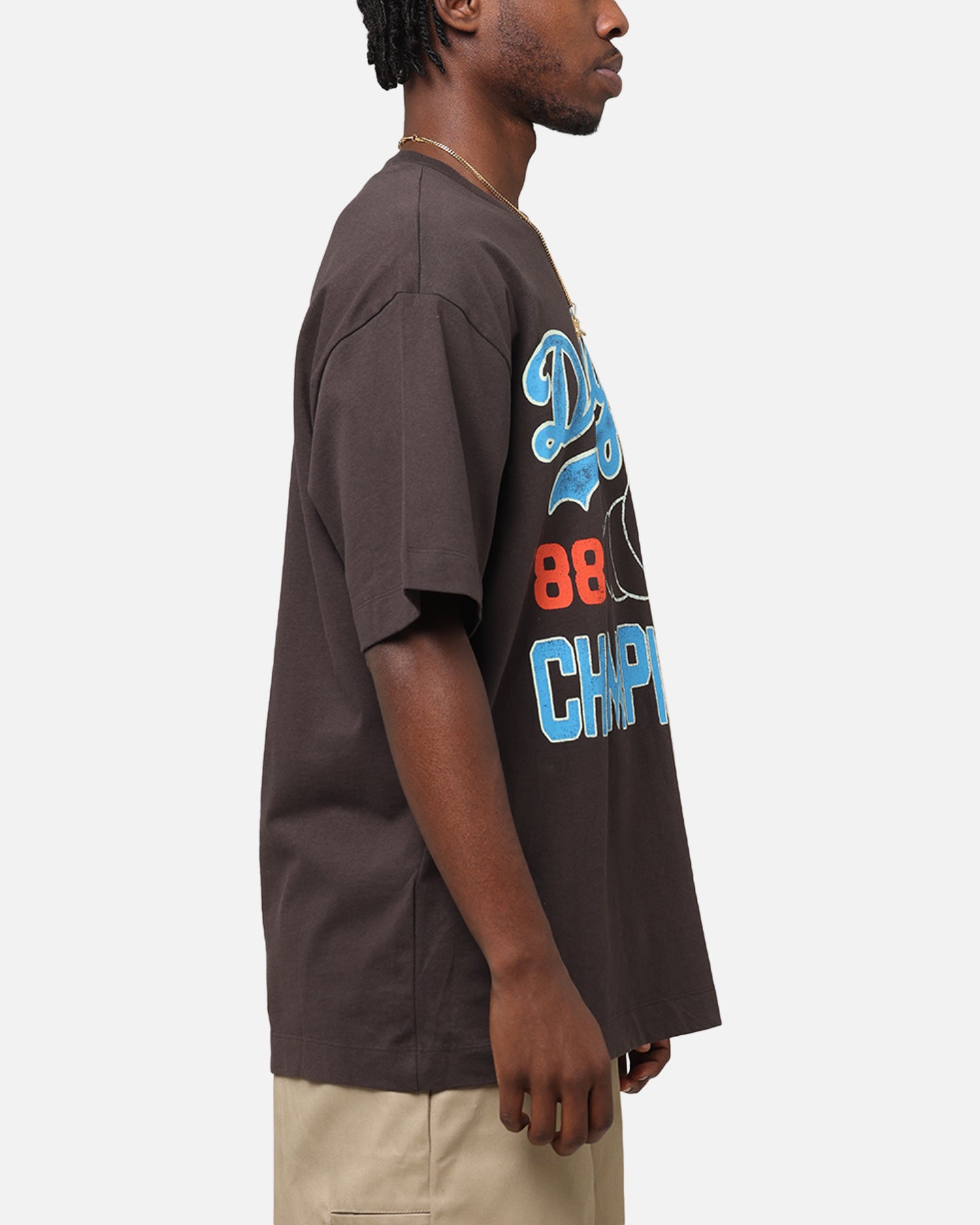 47 Brand Los Angeles Dodgers Sigma Foundation T-Shirt Dark Grey、mySite、zt4zffjzw