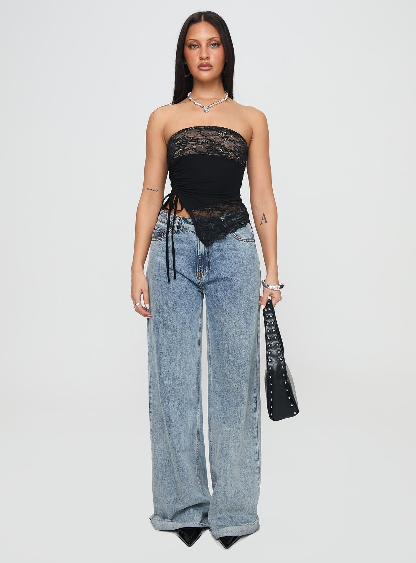 Chianti Strapless Top Black、mySite、solidvoid