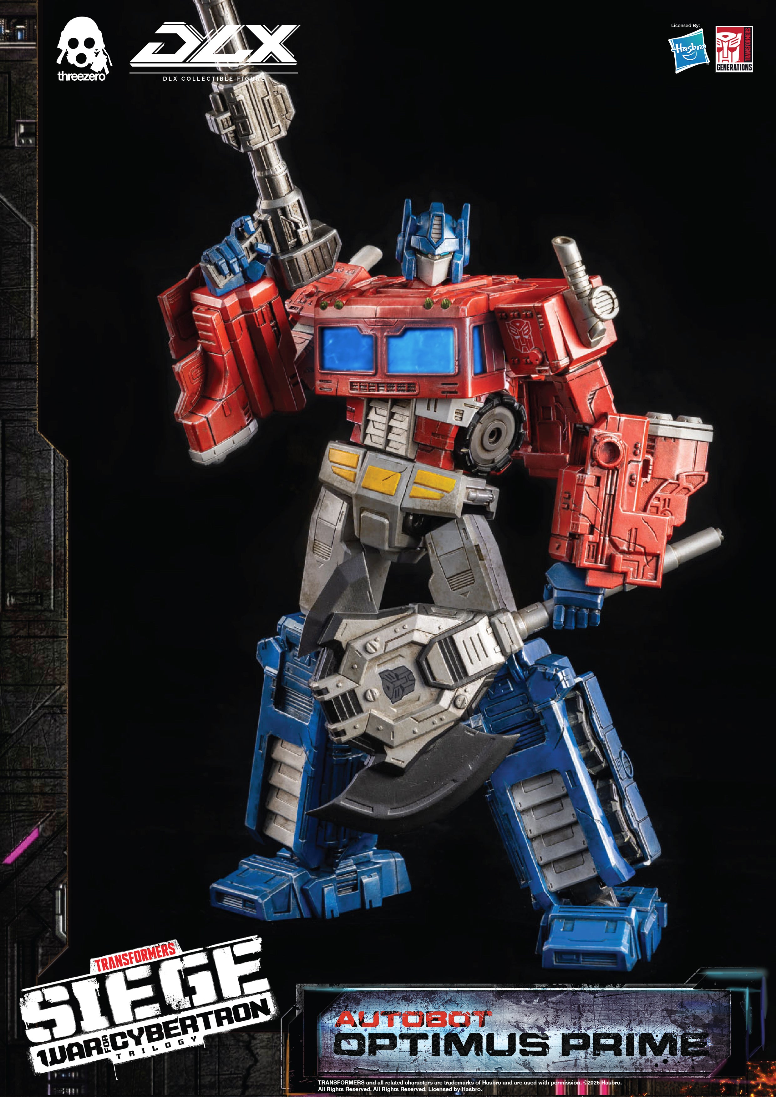 Threezero Transformers: War for Cybertron Trilogy DLX Optimus Prime、mySite、hgirdovlk