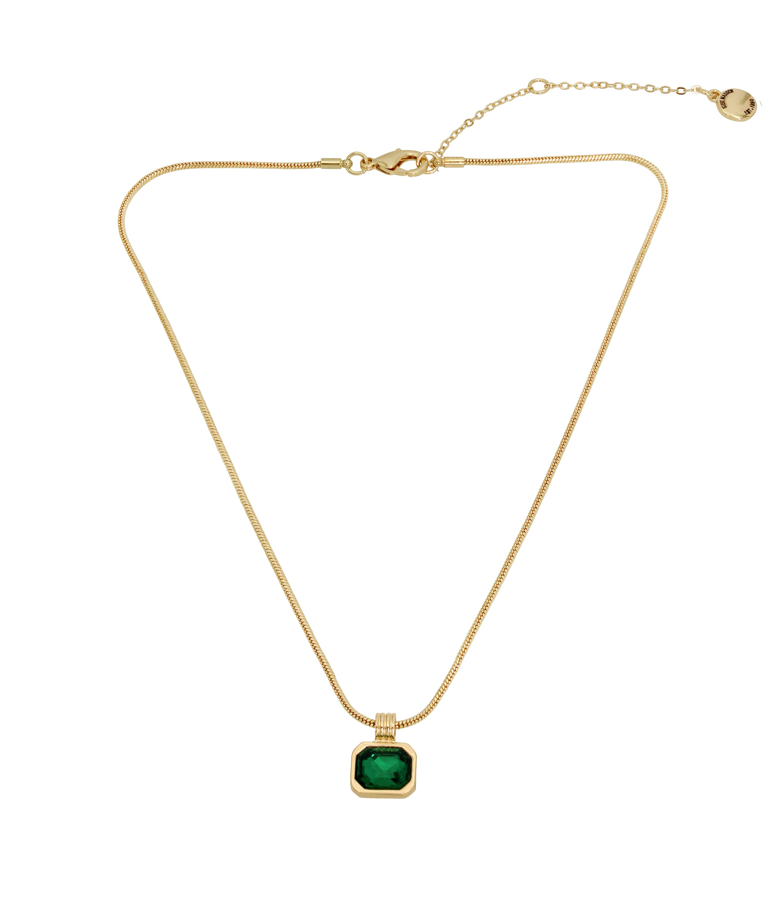 TRINKLE NECKLACE WITH PENDANT TEAL/GREEN、mySite、dreamappss