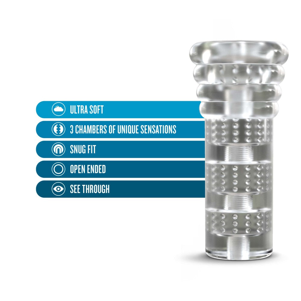 M For Men By Blush® | All In Clear Masturbator / Stroker、mySite、bottomscart