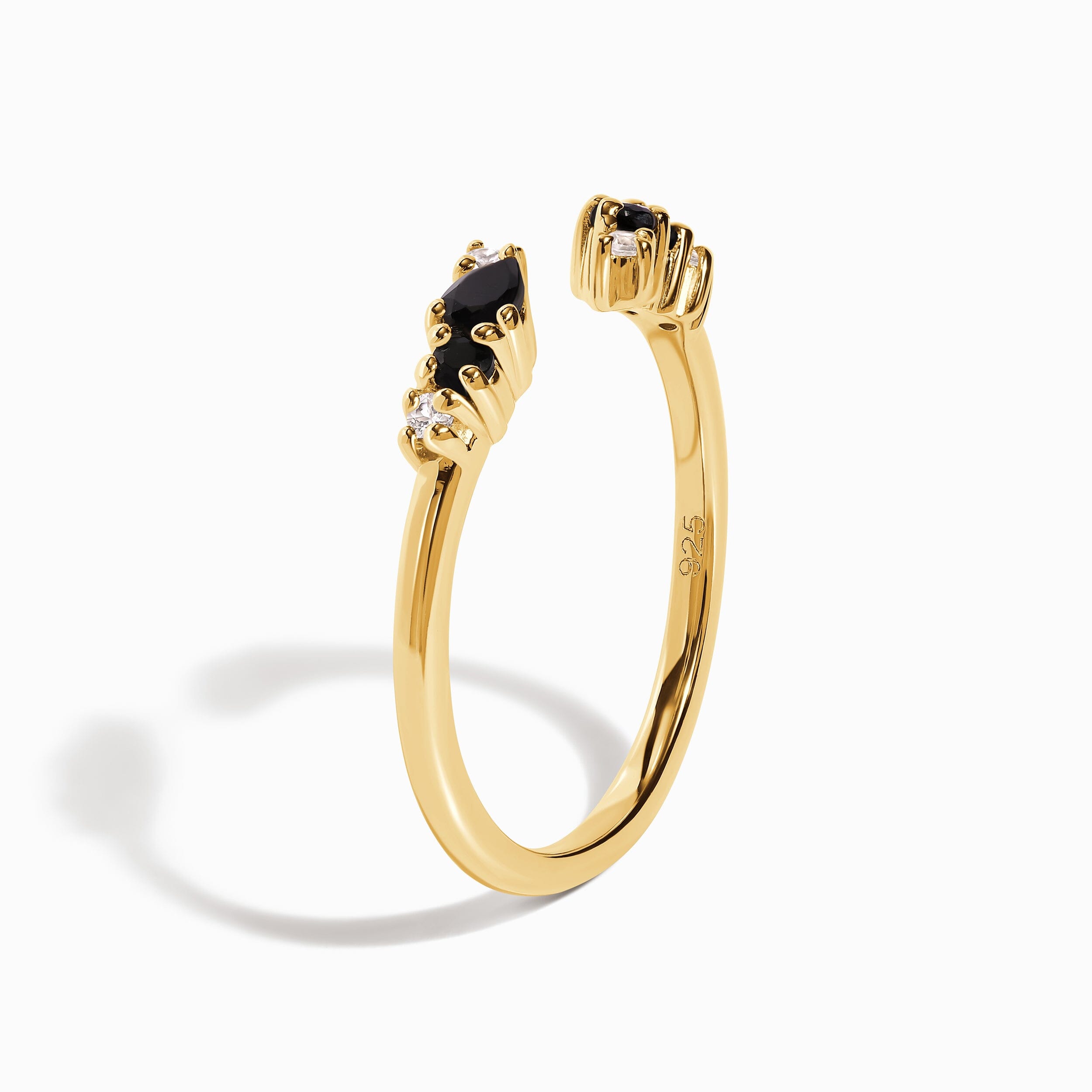 Black Obsidian Black Onyx Harlow & Flourish Rings、mySite、hinf8tx79