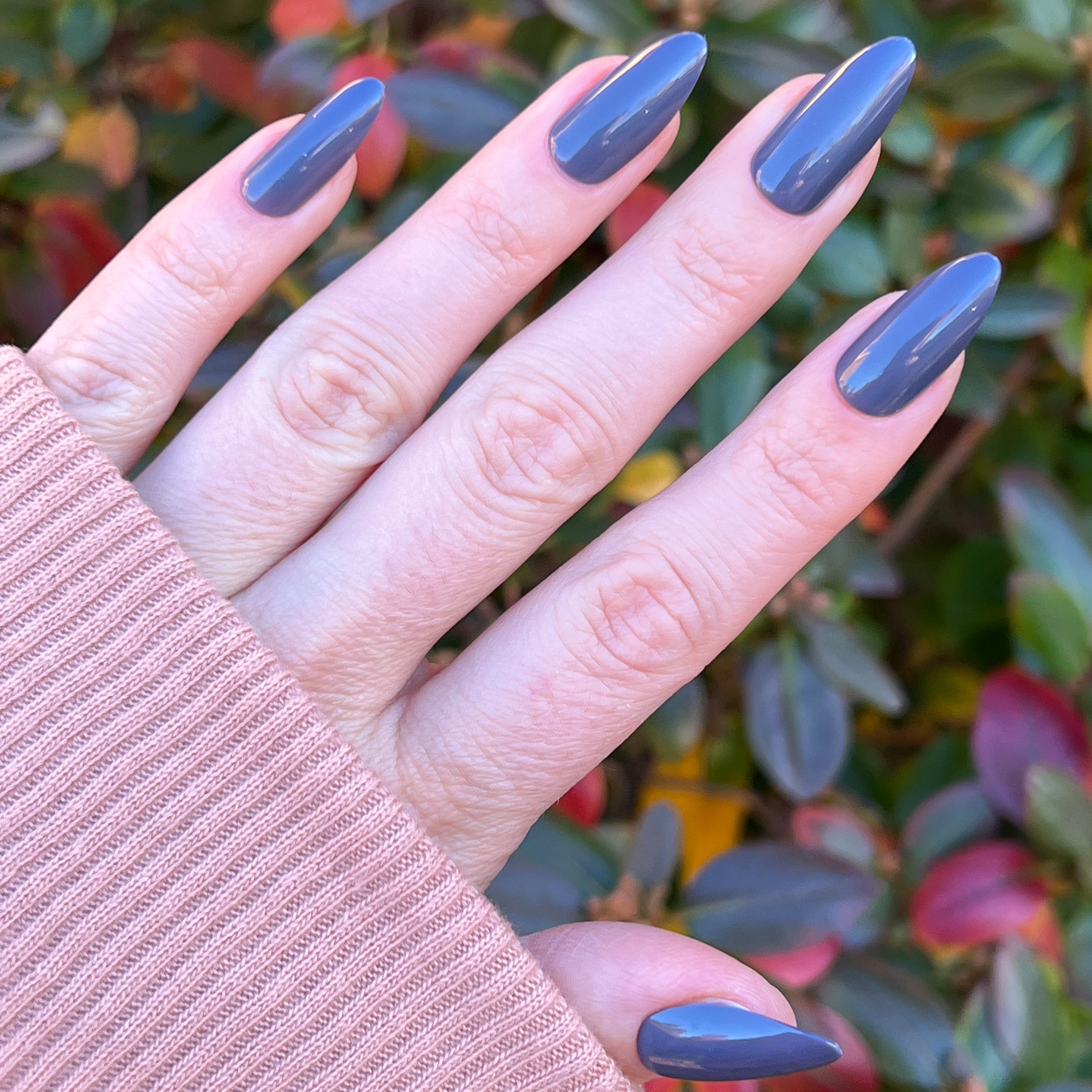 100% Chance - Press-On | Long | Almond、mySite、solidvoid