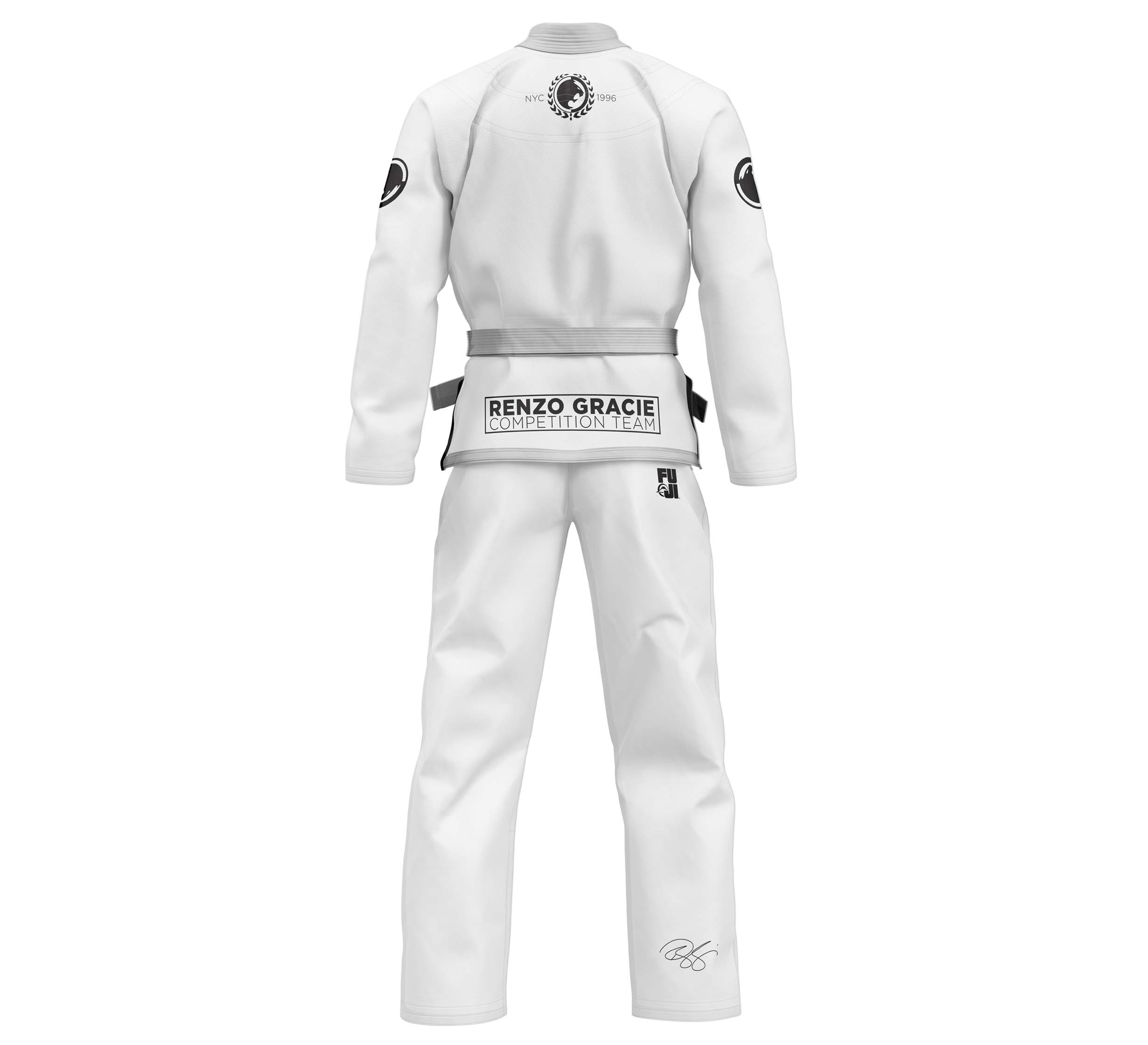 Renzo Gracie V3 Superlite Gi White、mySite、gigharbornorthrealestate