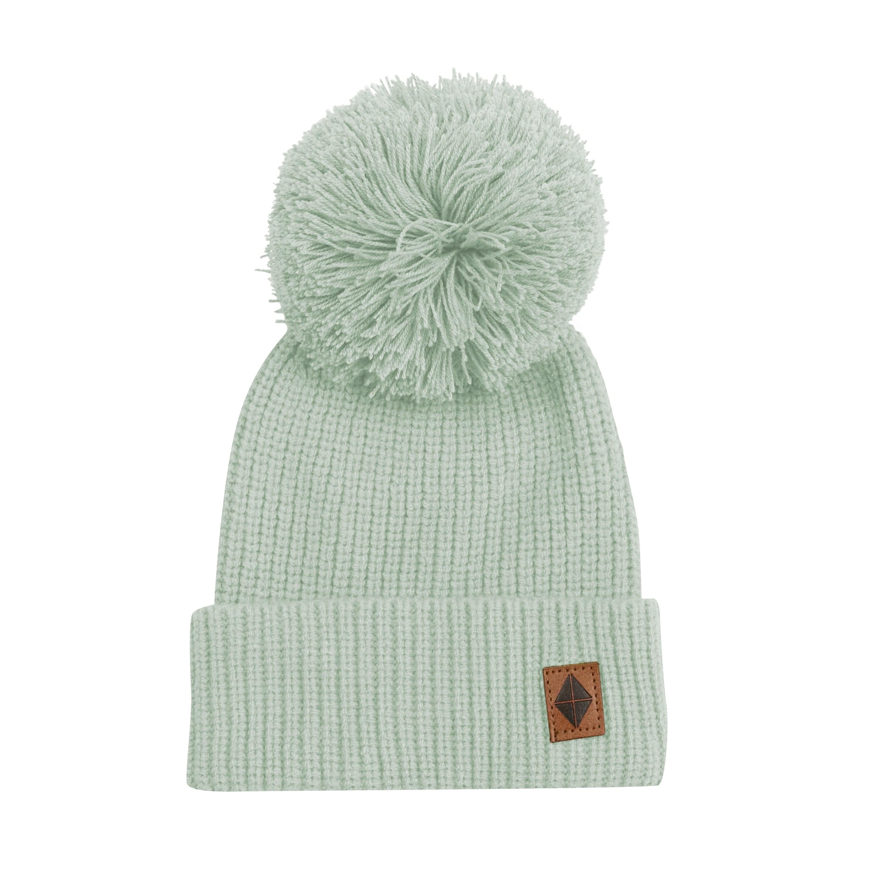  Chunky Knit Pom Beanie in Thyme、mySite、layawaytickets