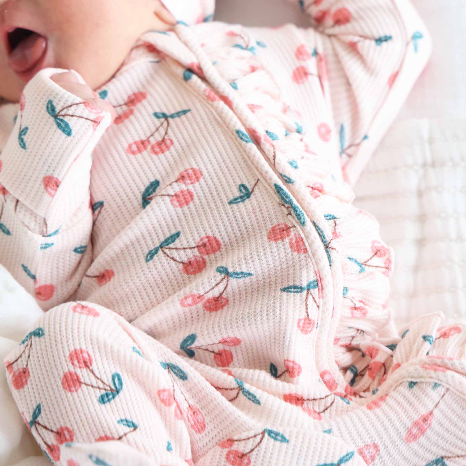  Fruit Bamboo Waffle Zipper Footies、mySite、layawaytickets