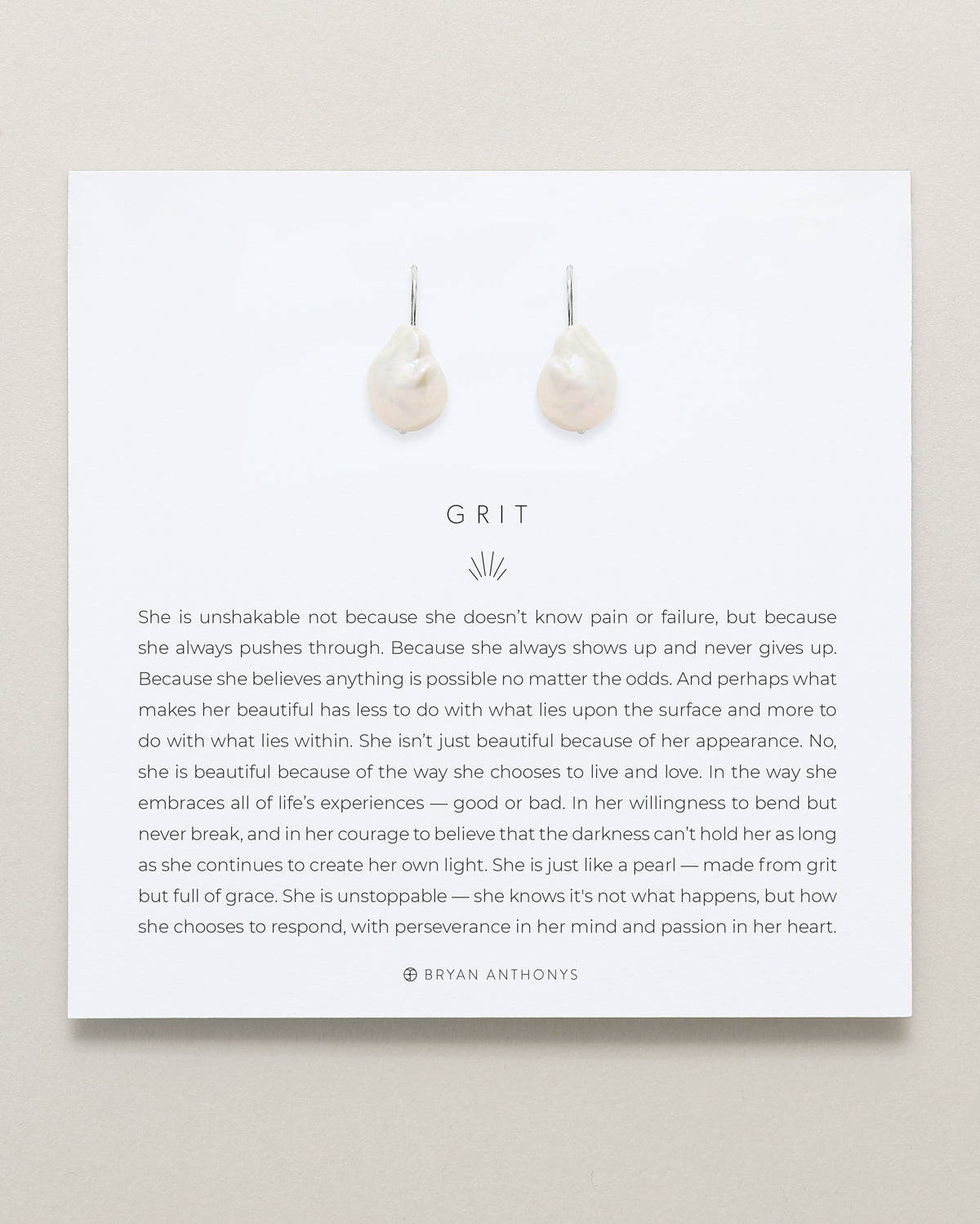 Grit Drop Earrings、mySite、hinf8tx79
