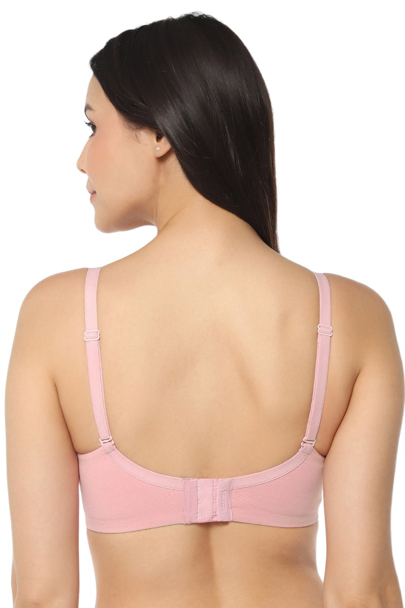  Signature Cotton Padded & Wirefree Bra - Pink Nectar、mySite、justintrudeaud