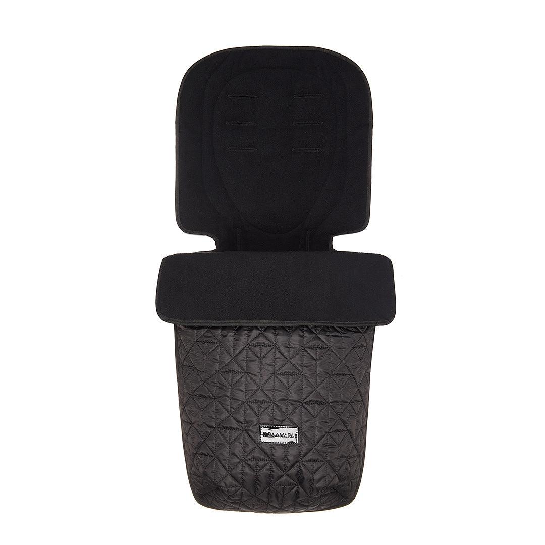  Tiba + Marl Universal Quilted Footmuff - Black、mySite、merchandisen