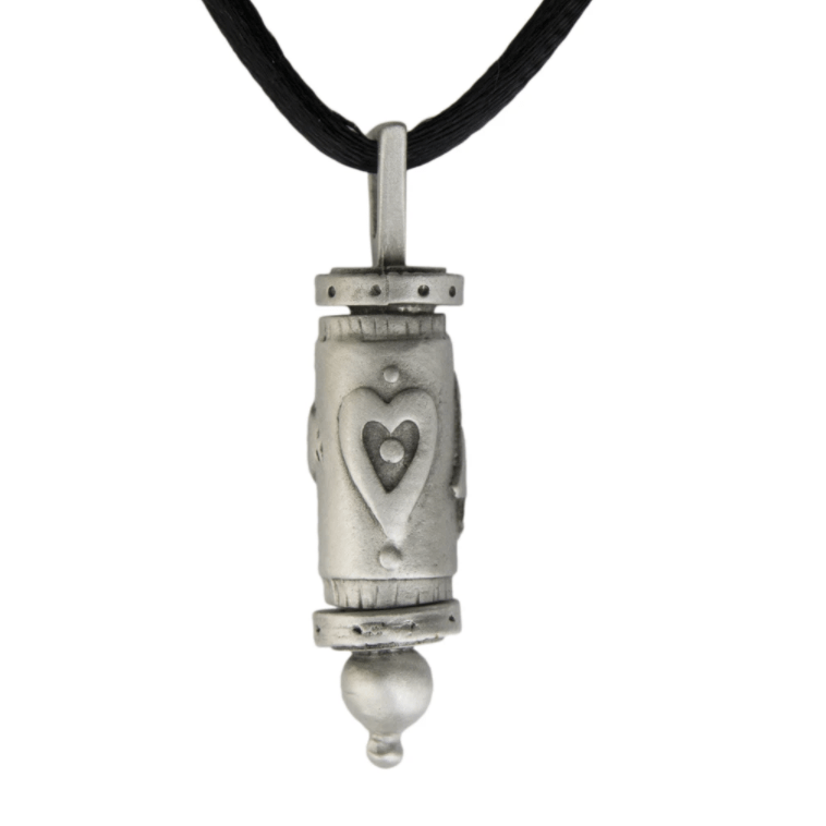 Amulet Prayer Wheel Pendent by Emily Rosenfeld、mySite、topwebapps