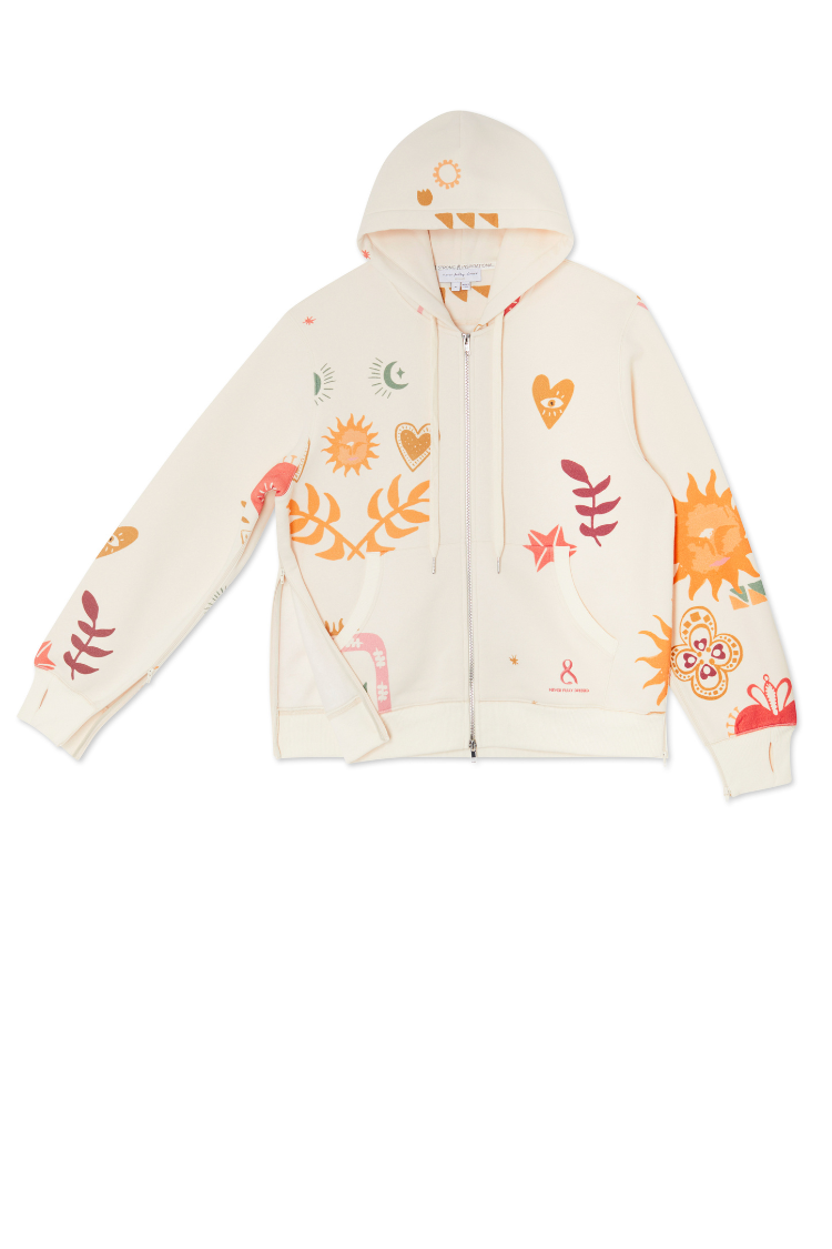 Cream Sundazed Accessible Hoodie、mySite、solidvoid