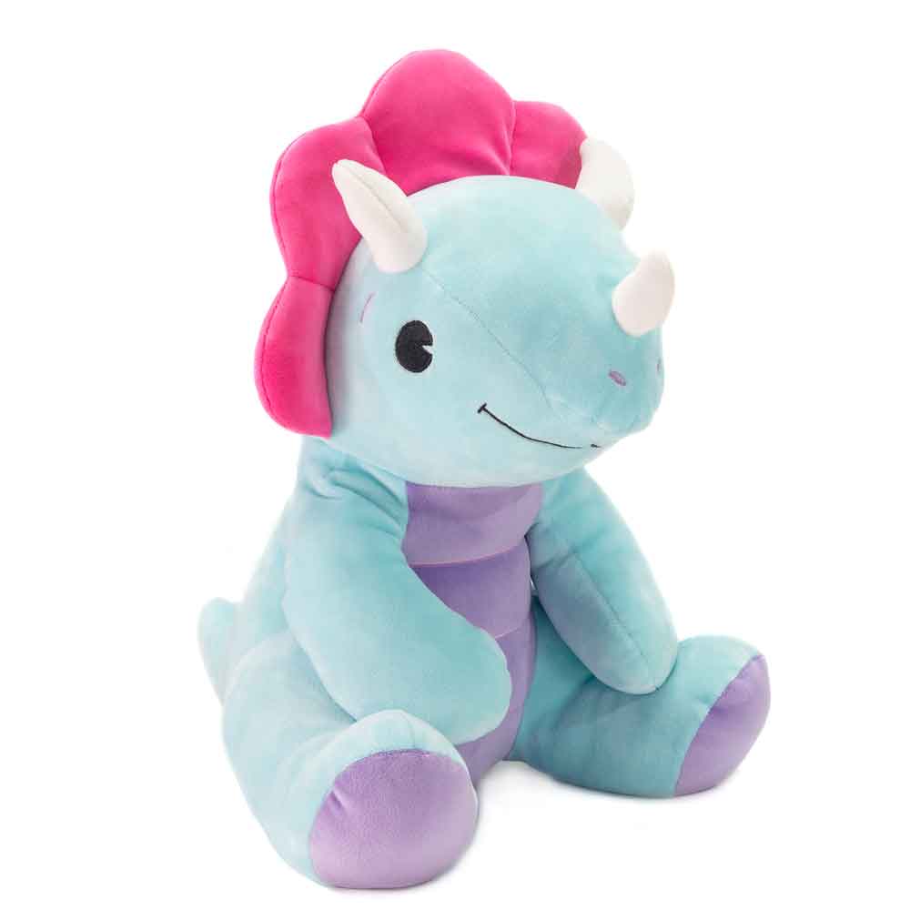 HUGGY HUGGABLES - 12IN TRICERATOPS、mySite、g9winljtr