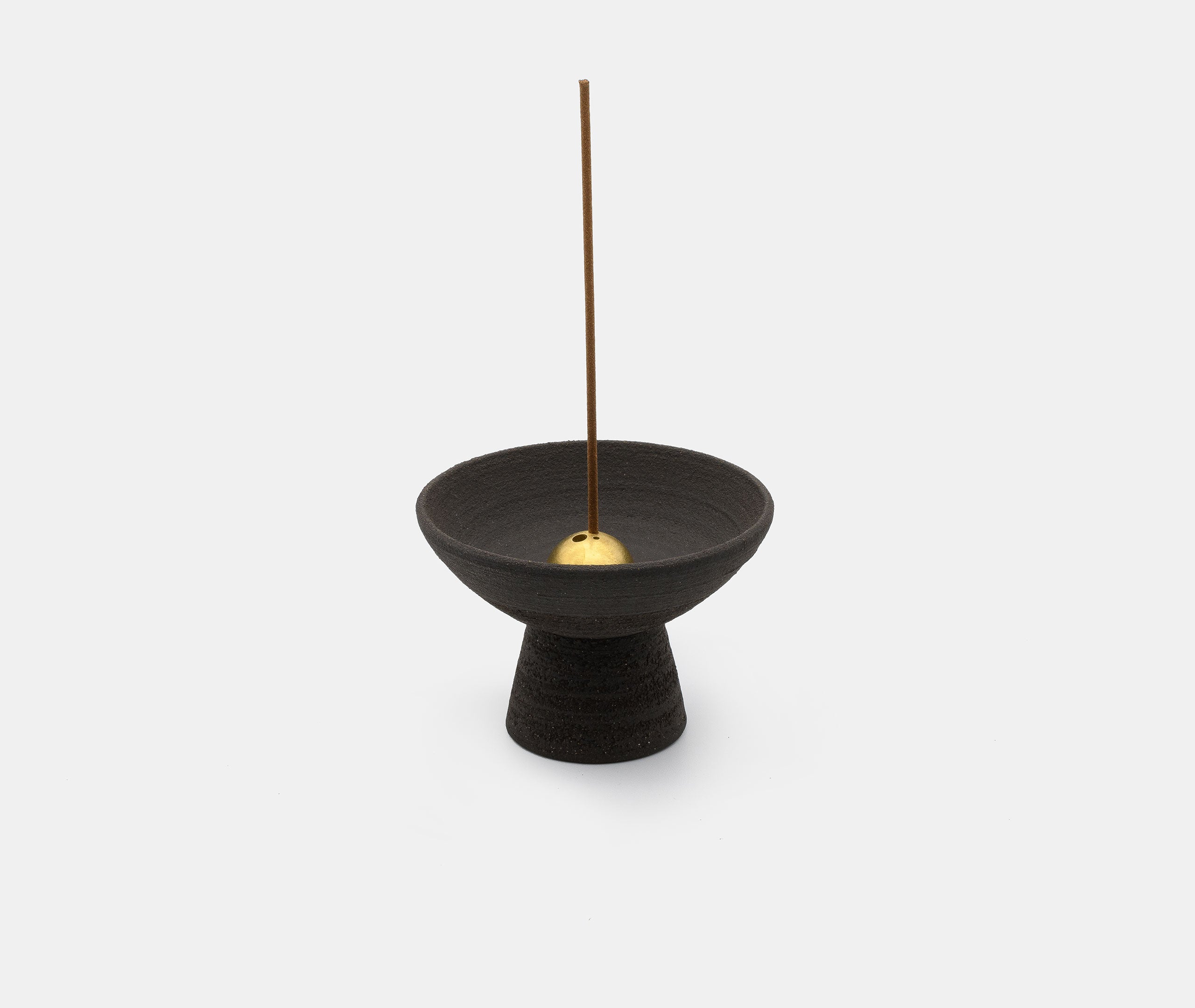 Shibui Raw Black Stoneware Incense Holder、mySite、topwebapps