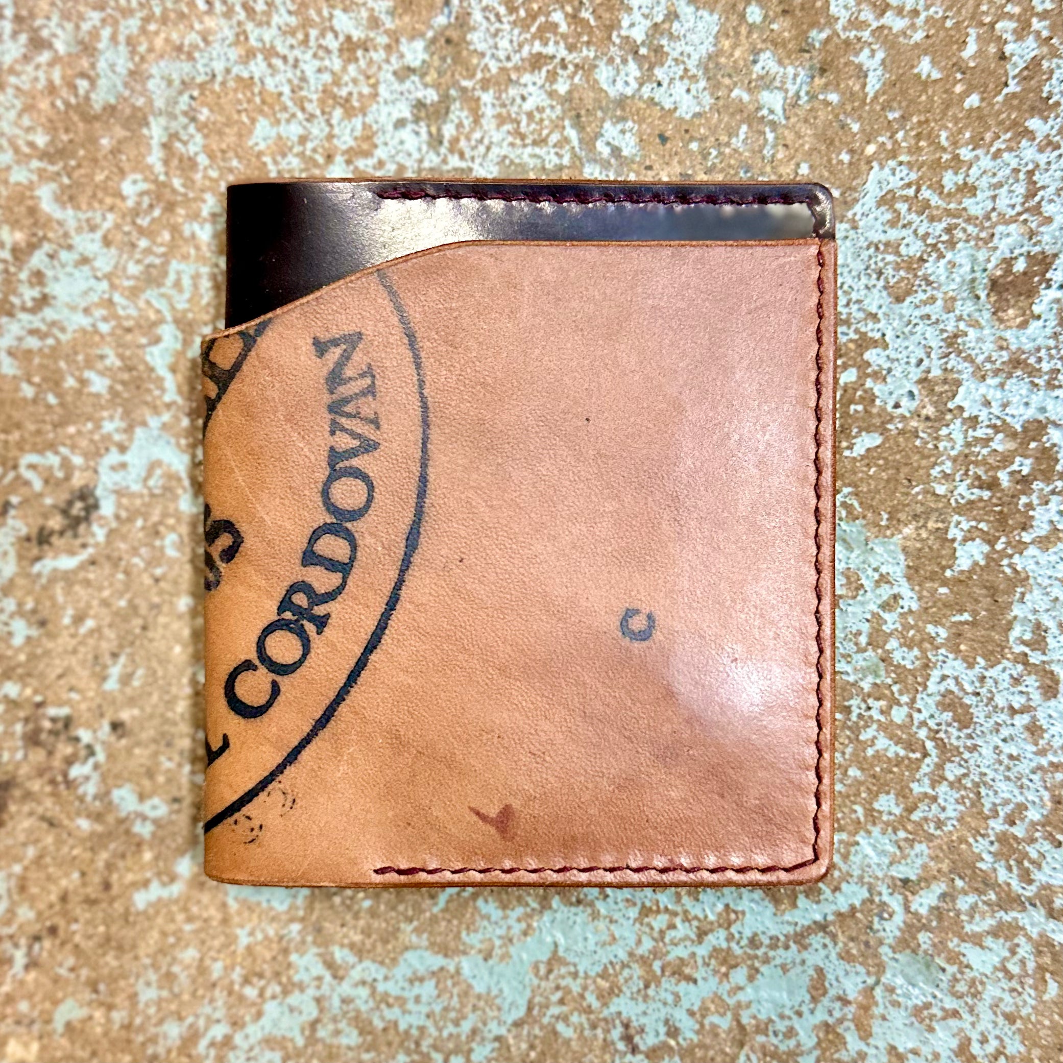  Herb Bi-Fold Wallet in Shell Cordovan、mySite、preschool7hills