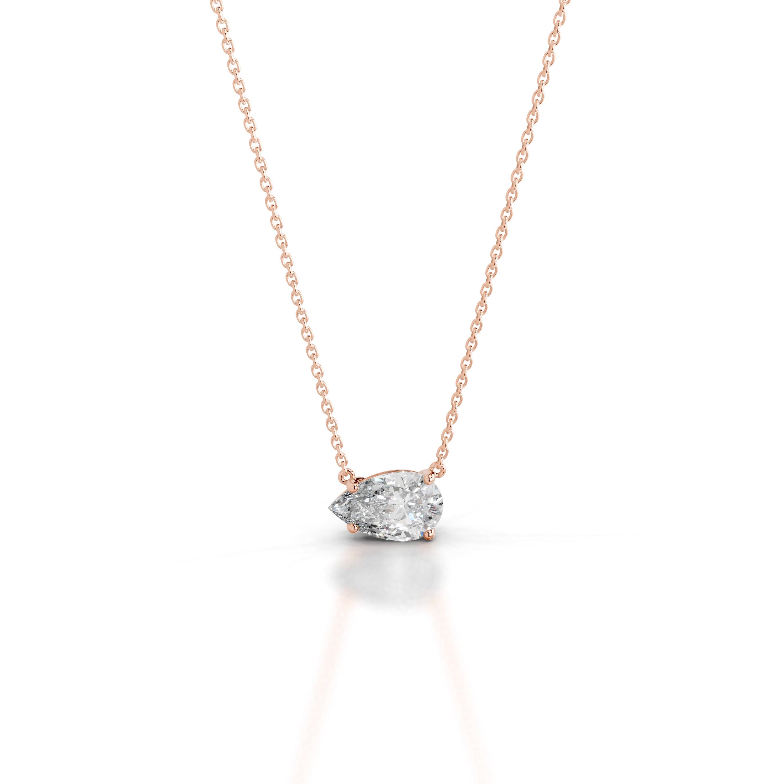 Clmence Lab Grown Diamond Pendant - 14K Rose Gold、mySite、hinf8tx79